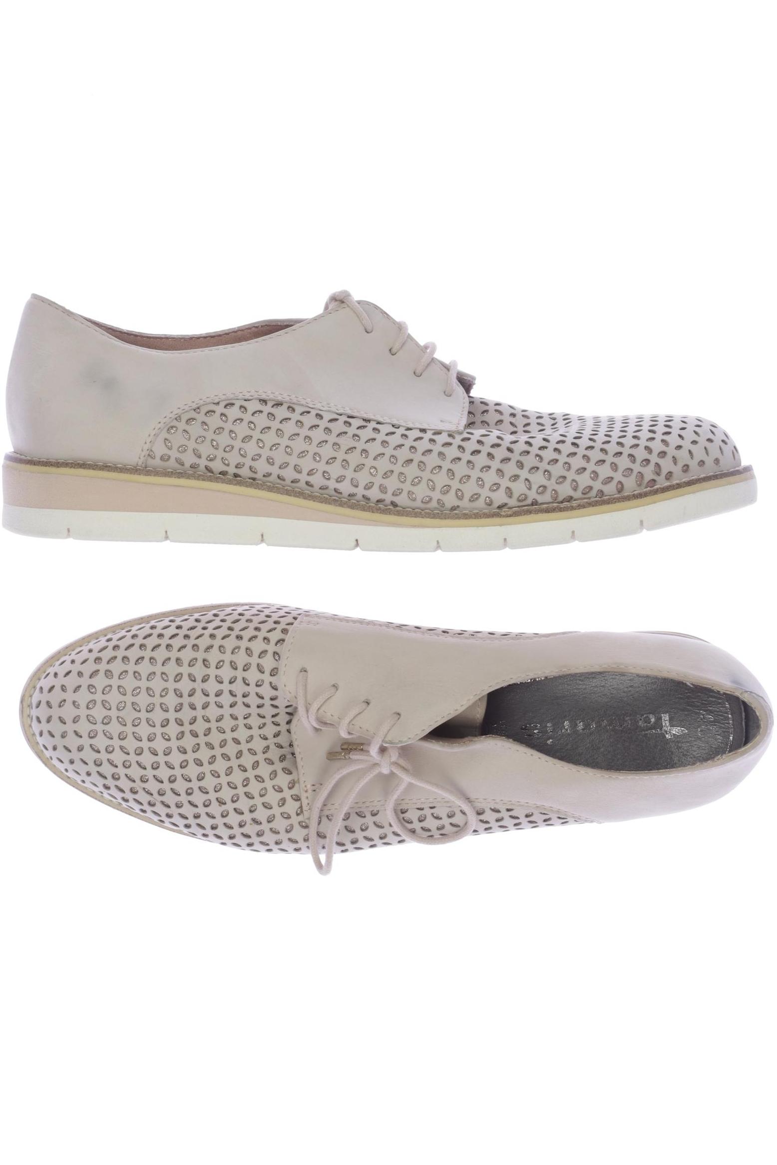 

Tamaris Damen Halbschuh, beige, Gr. 40