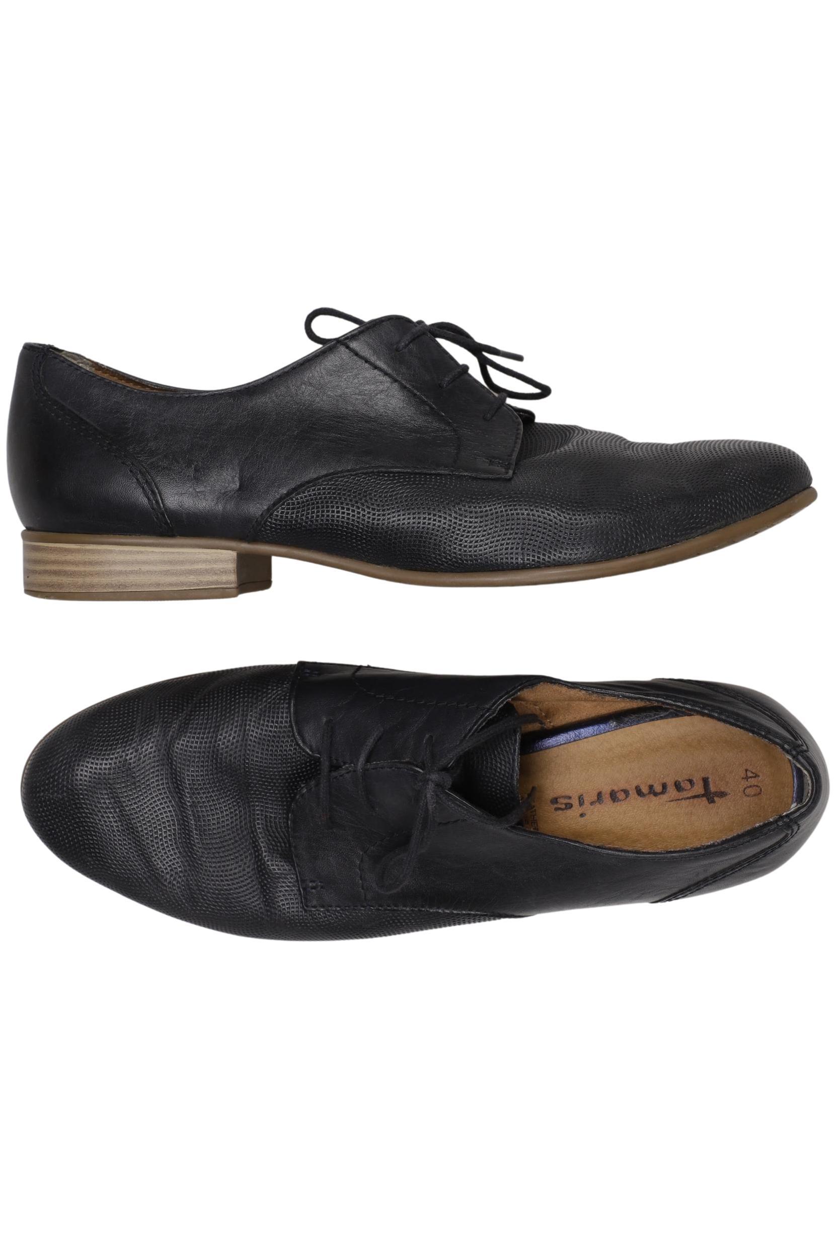 

Tamaris Damen Halbschuh, schwarz, Gr. 40