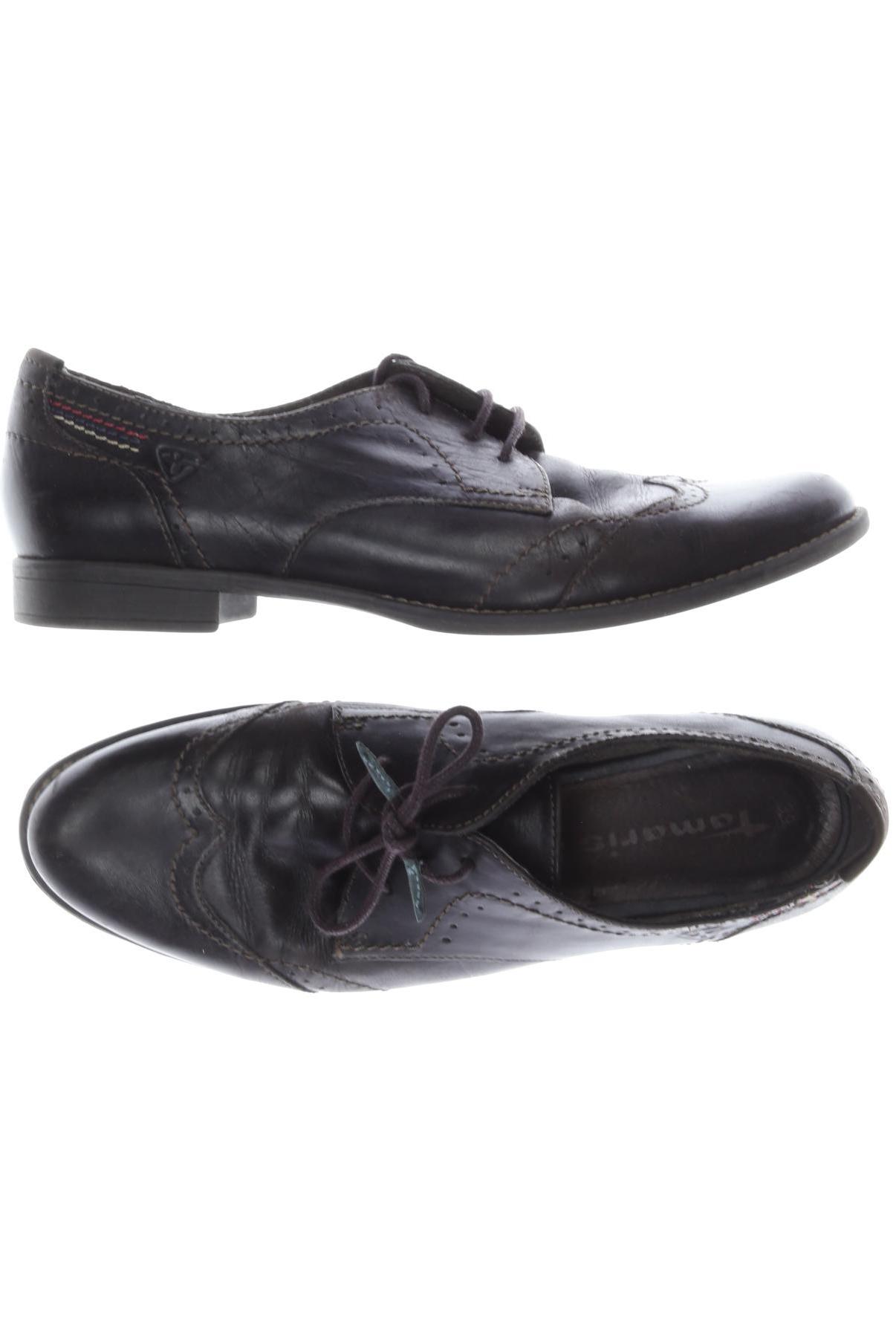 

Tamaris Damen Halbschuh, schwarz, Gr. 39