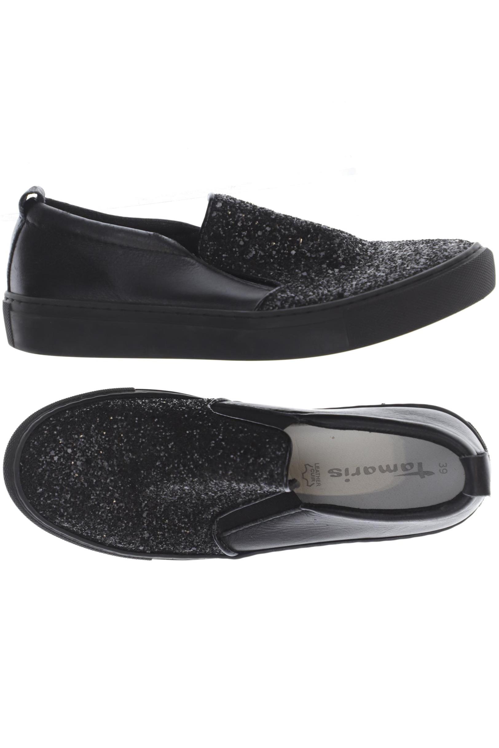 

Tamaris Damen Halbschuh, schwarz, Gr. 39