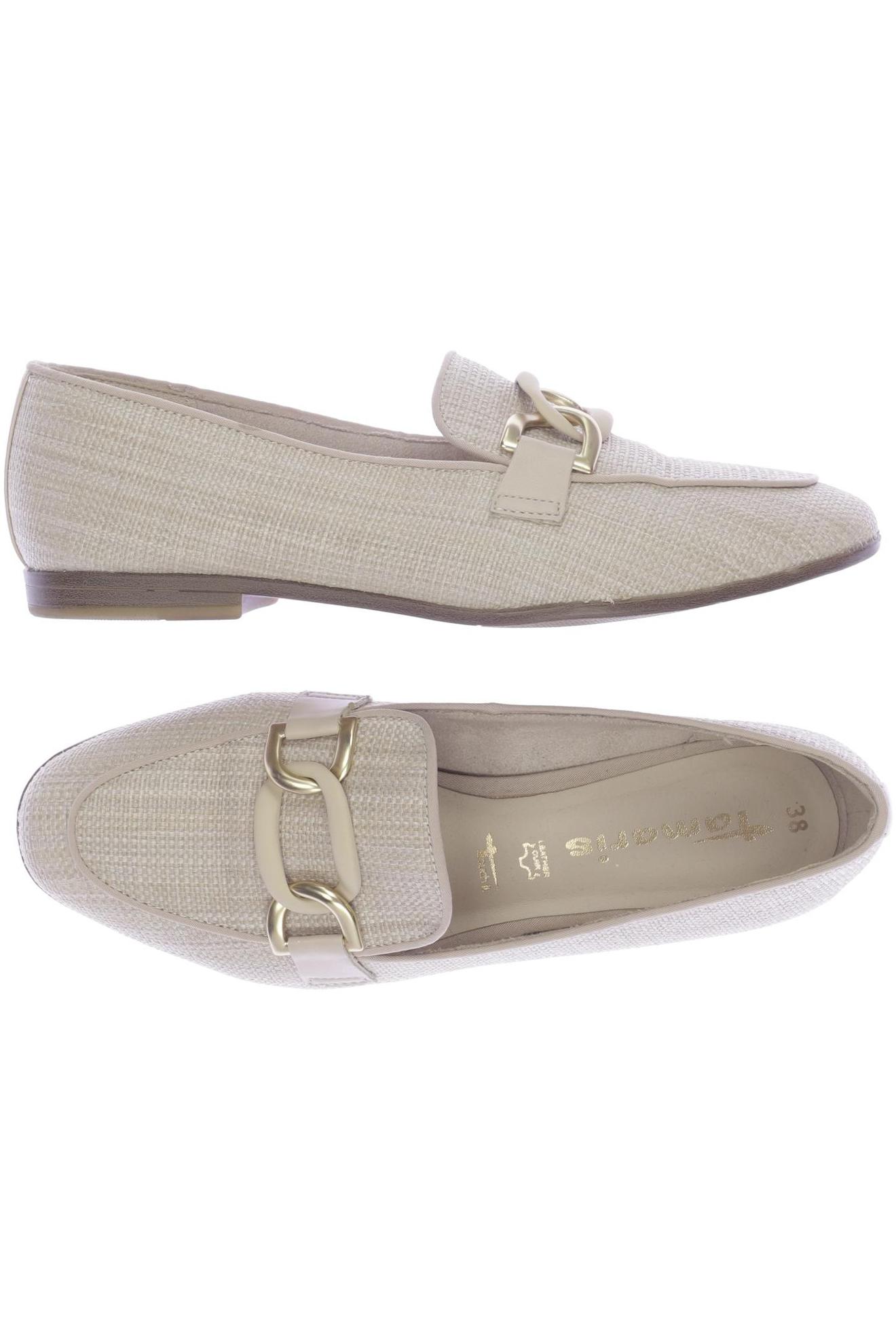 

Tamaris Damen Halbschuh, cremeweiß