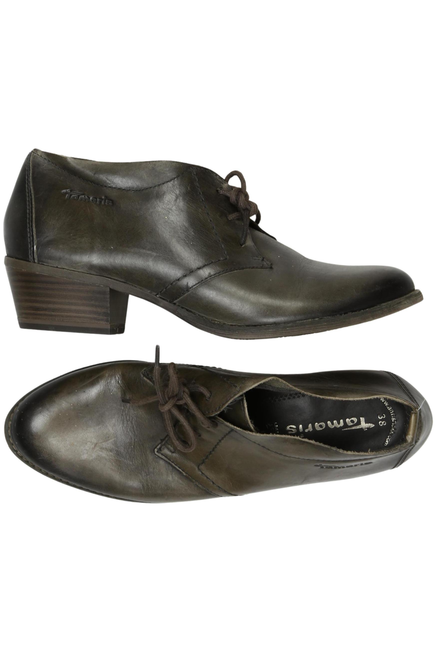 

Tamaris Damen Halbschuh, grün, Gr. 38