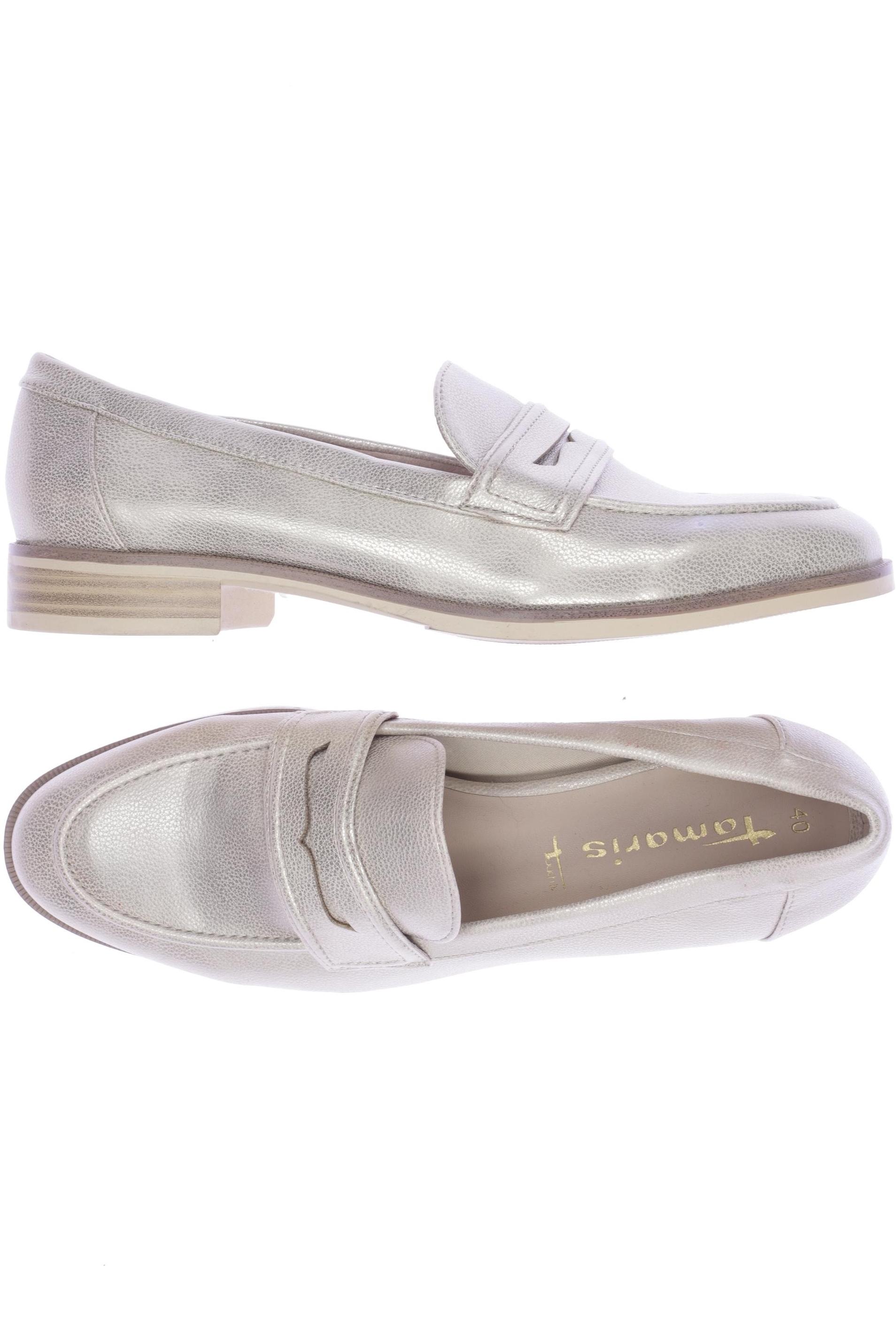 

Tamaris Damen Halbschuh, cremeweiß, Gr. 40