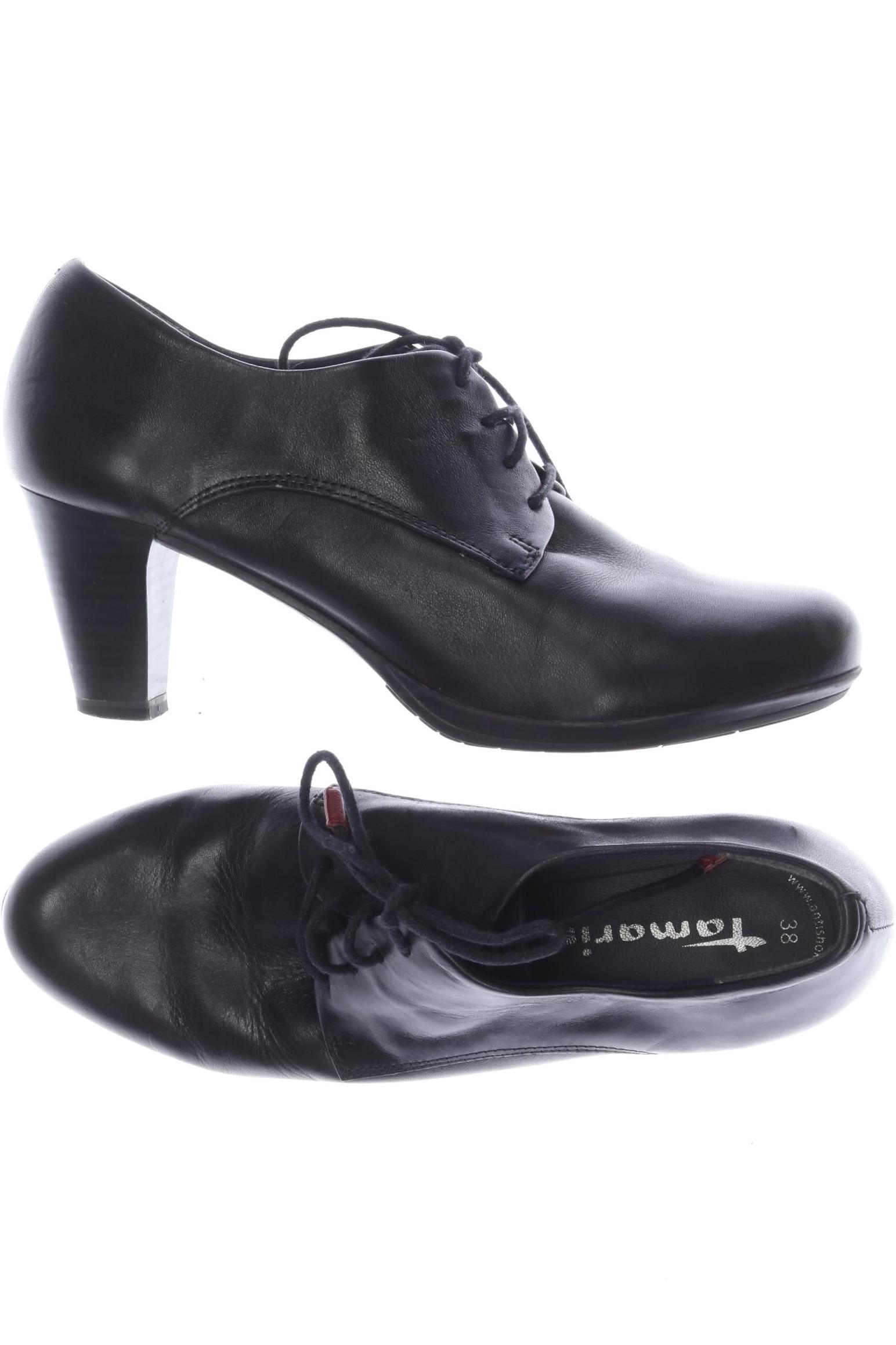 

Tamaris Damen Halbschuh, schwarz, Gr. 38