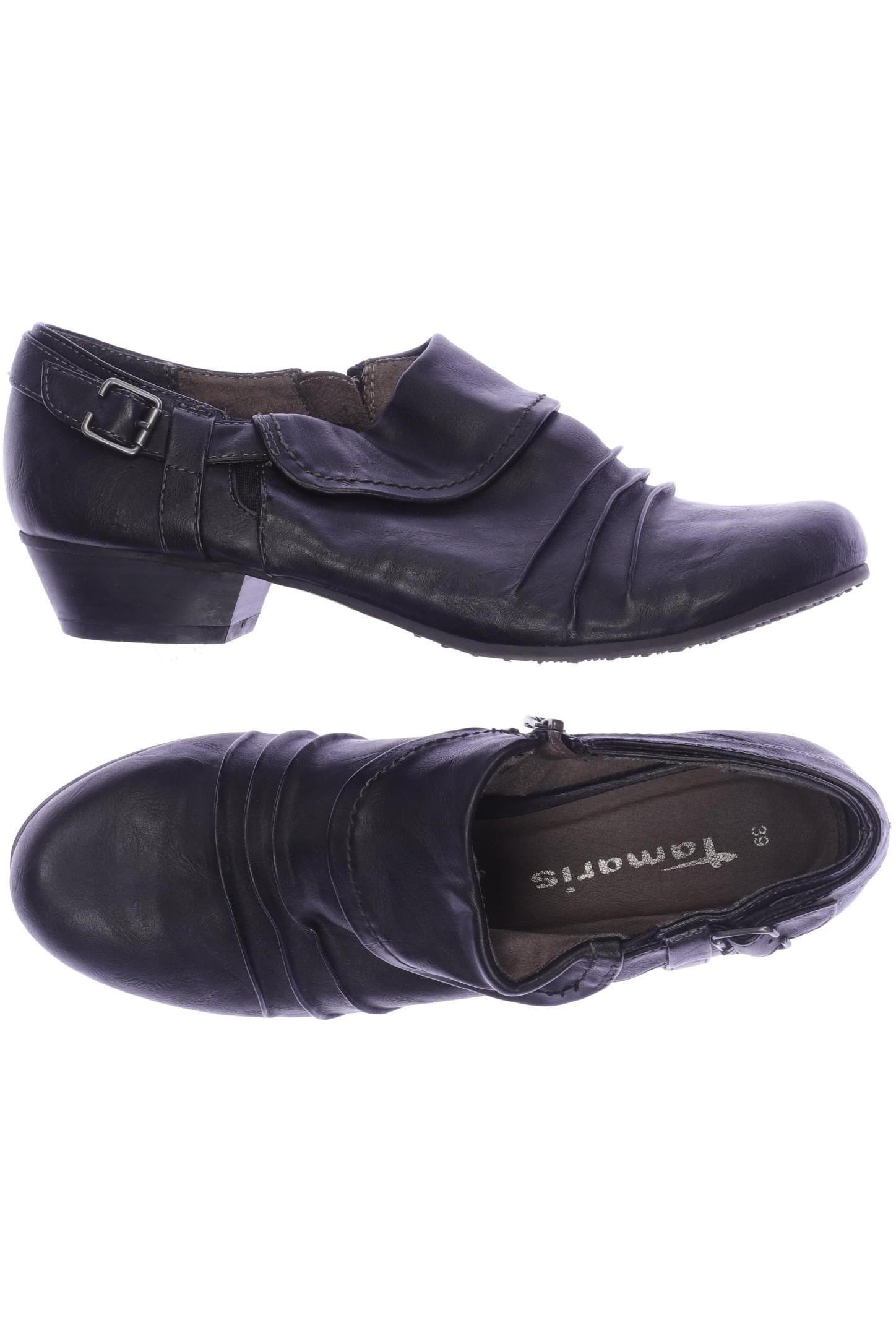 

Tamaris Damen Halbschuh, schwarz, Gr. 39