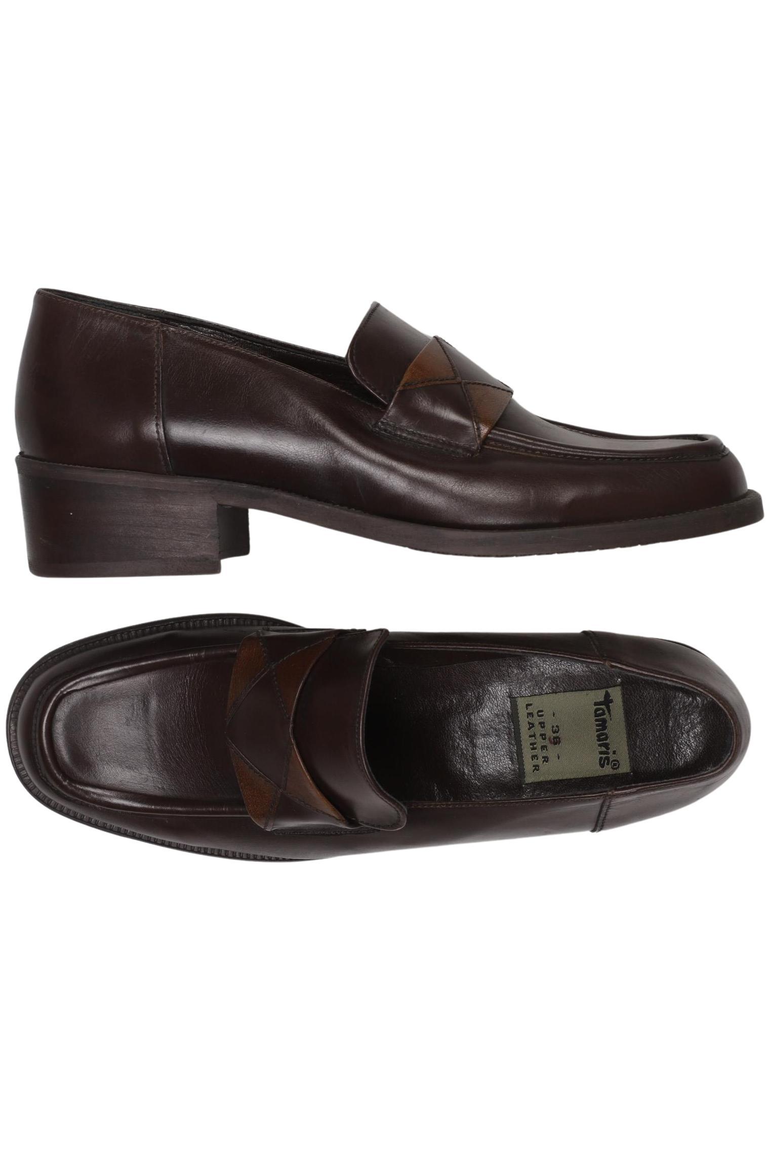 

Tamaris Damen Halbschuh, braun, Gr. 39