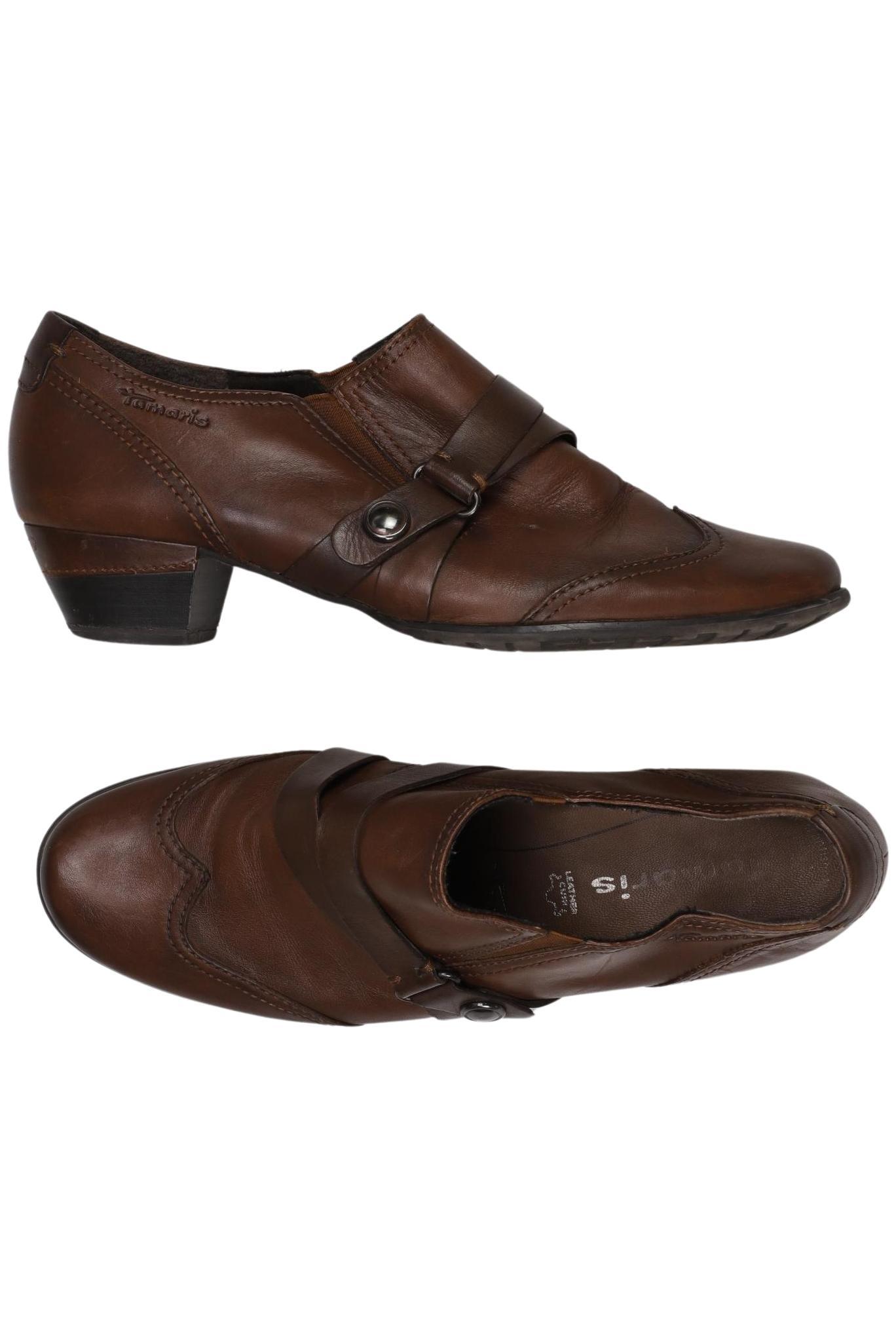 

Tamaris Damen Halbschuh, braun, Gr. 40