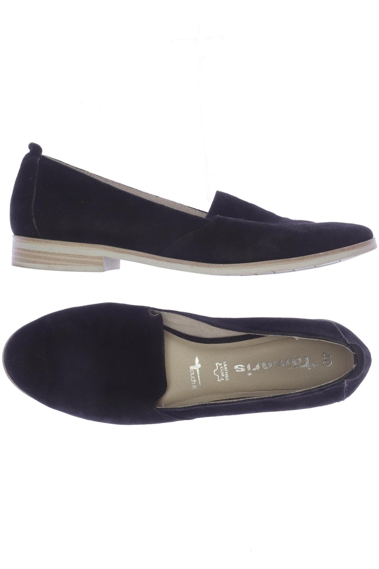

Tamaris Damen Halbschuh, schwarz, Gr. 40