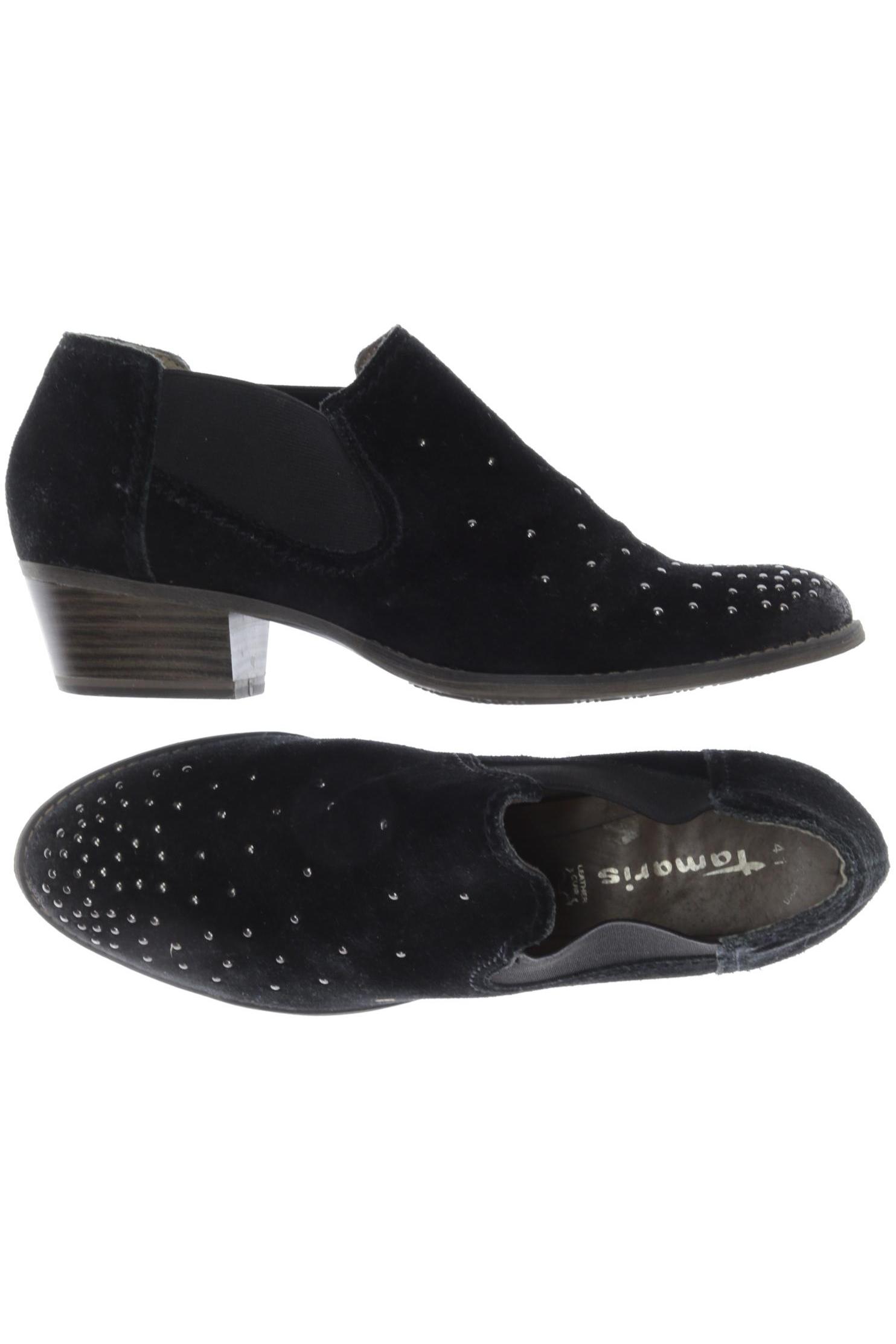 

Tamaris Damen Halbschuh, schwarz, Gr. 41