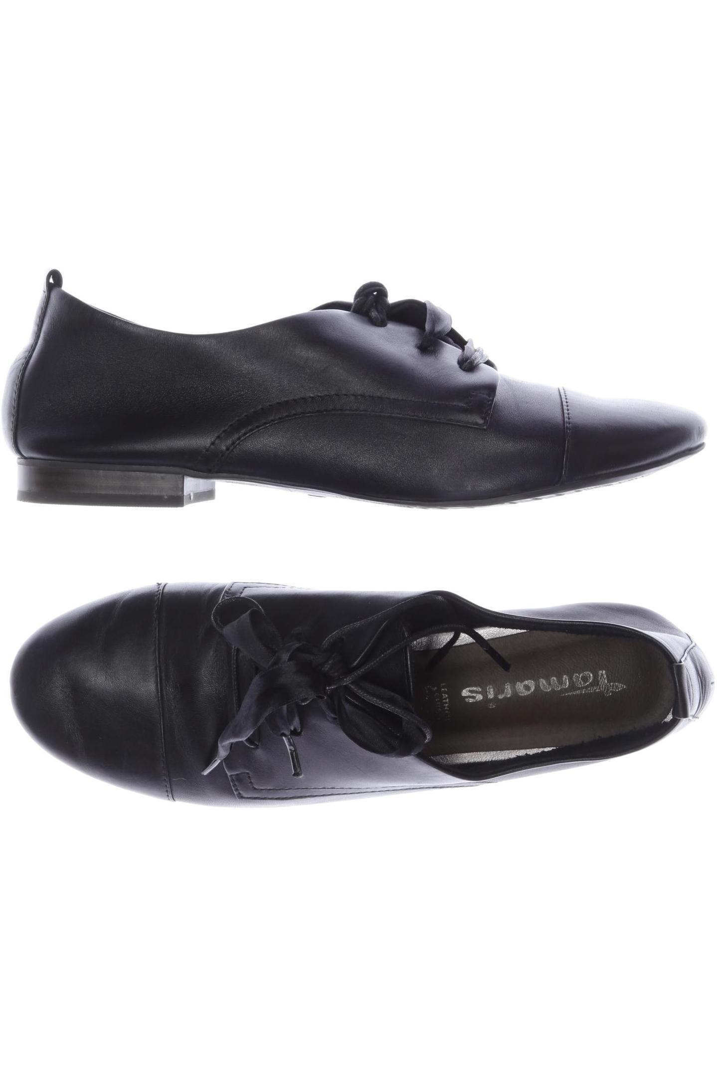 

Tamaris Damen Halbschuh, schwarz, Gr. 38