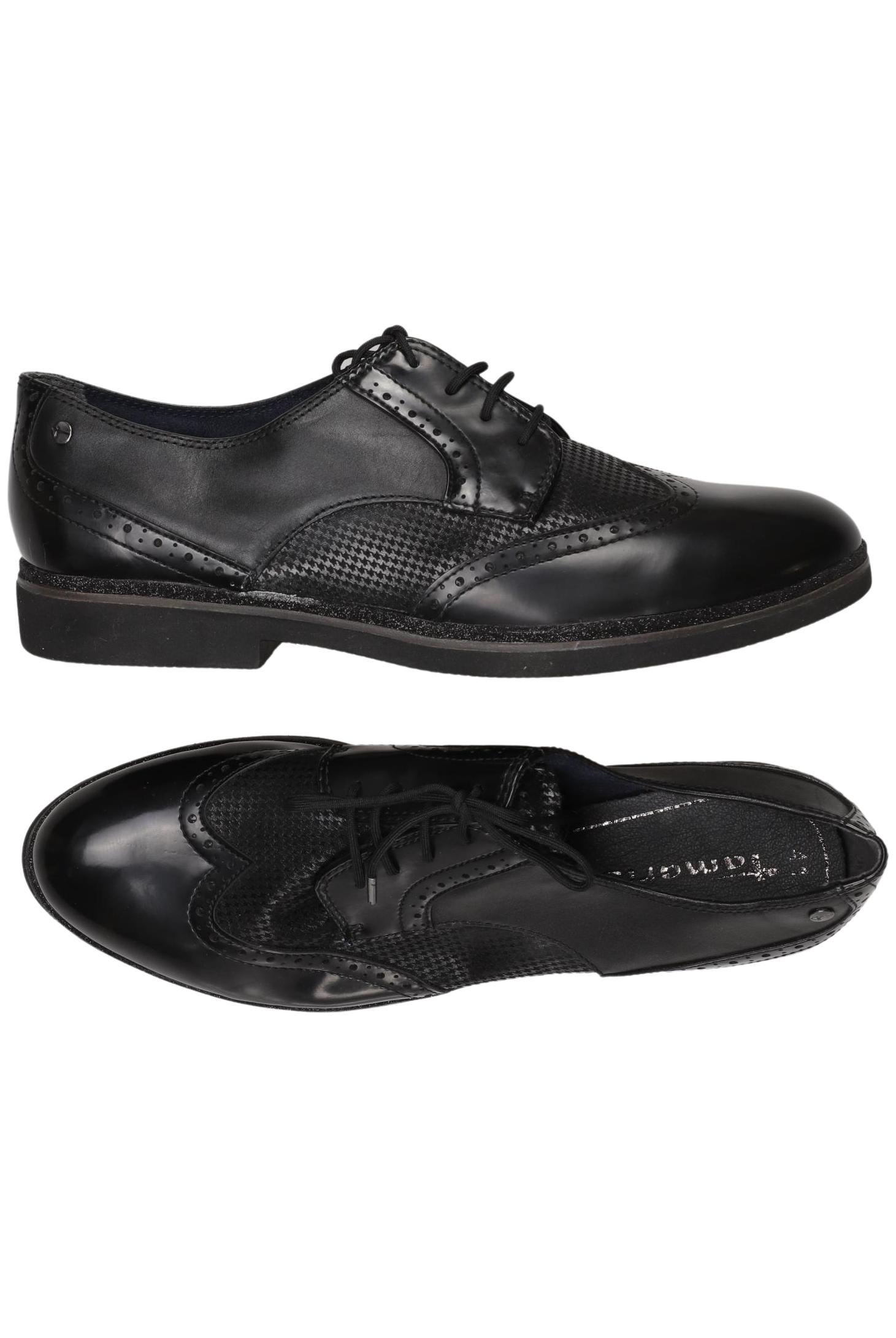 

Tamaris Damen Halbschuh, schwarz, Gr. 41