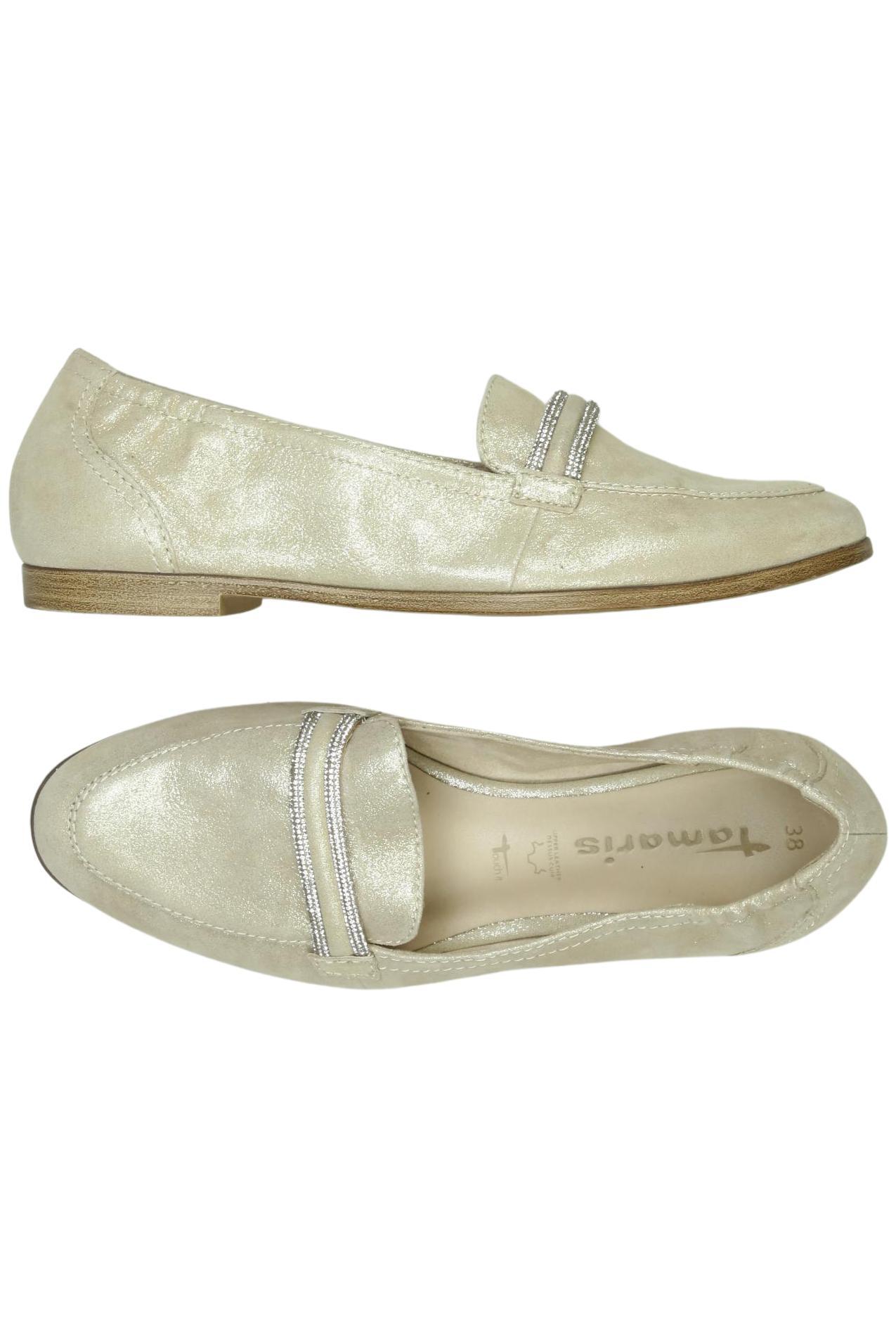 

Tamaris Damen Halbschuh, silber, Gr. 38