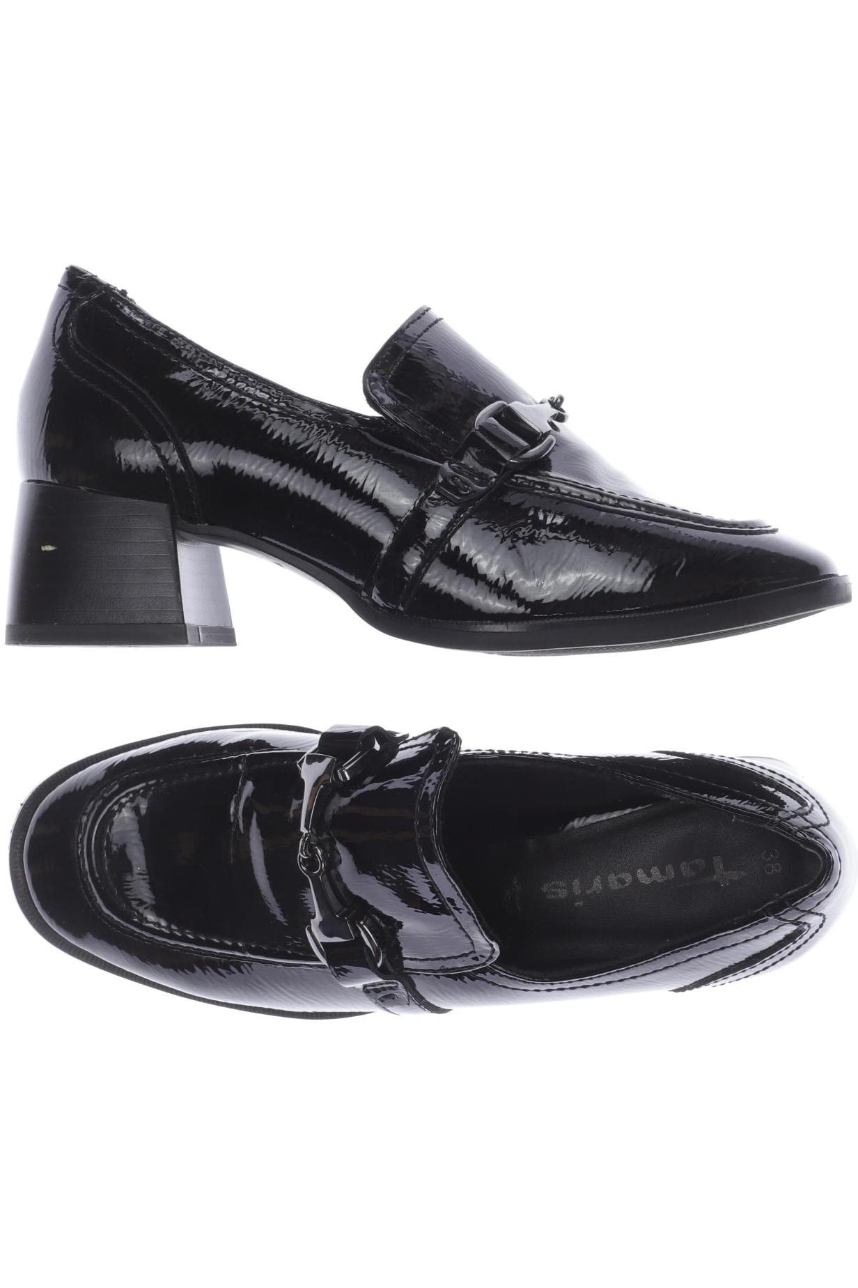 

Tamaris Damen Halbschuh, schwarz, Gr. 38