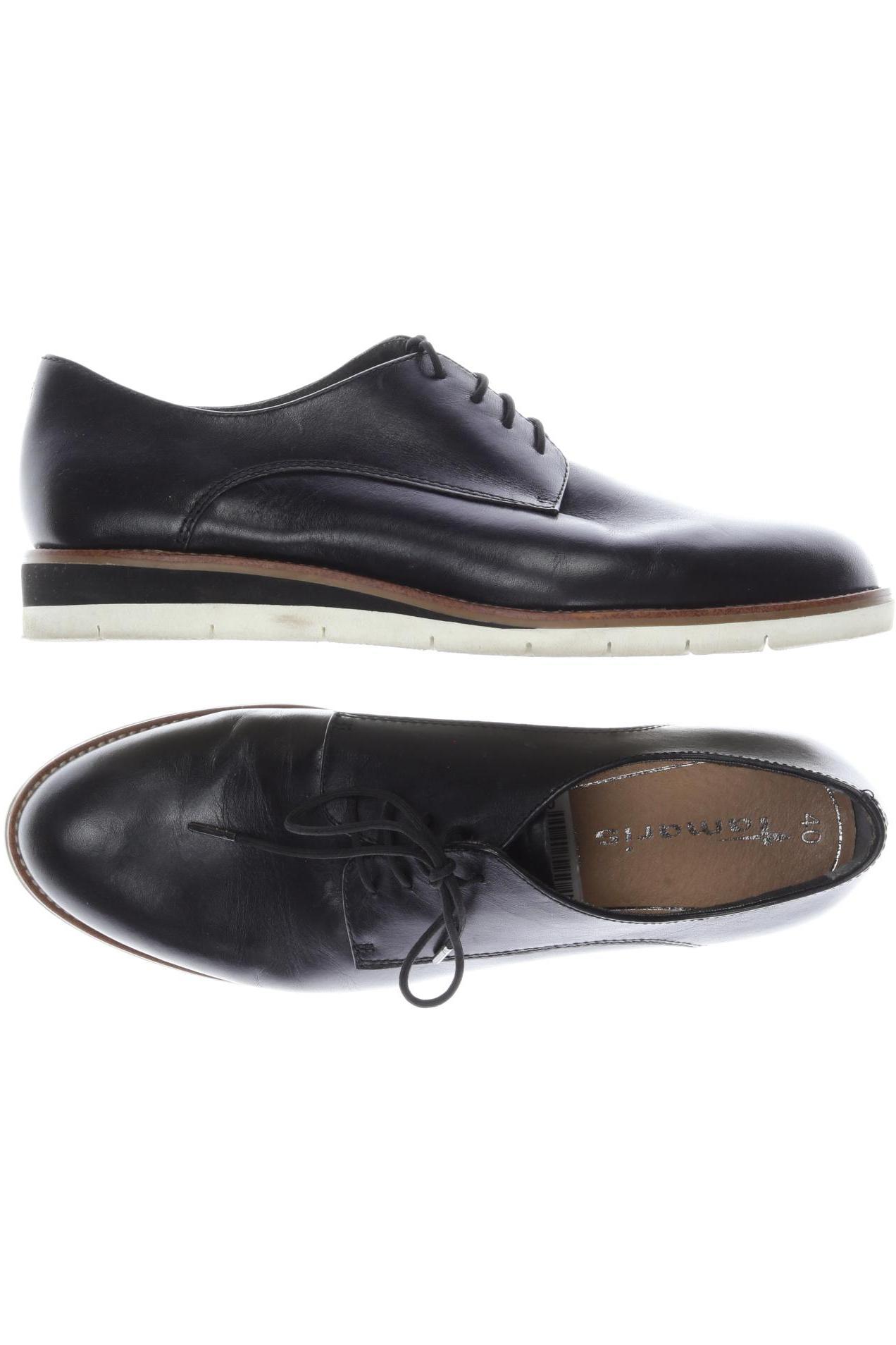 

Tamaris Damen Halbschuh, schwarz, Gr. 40