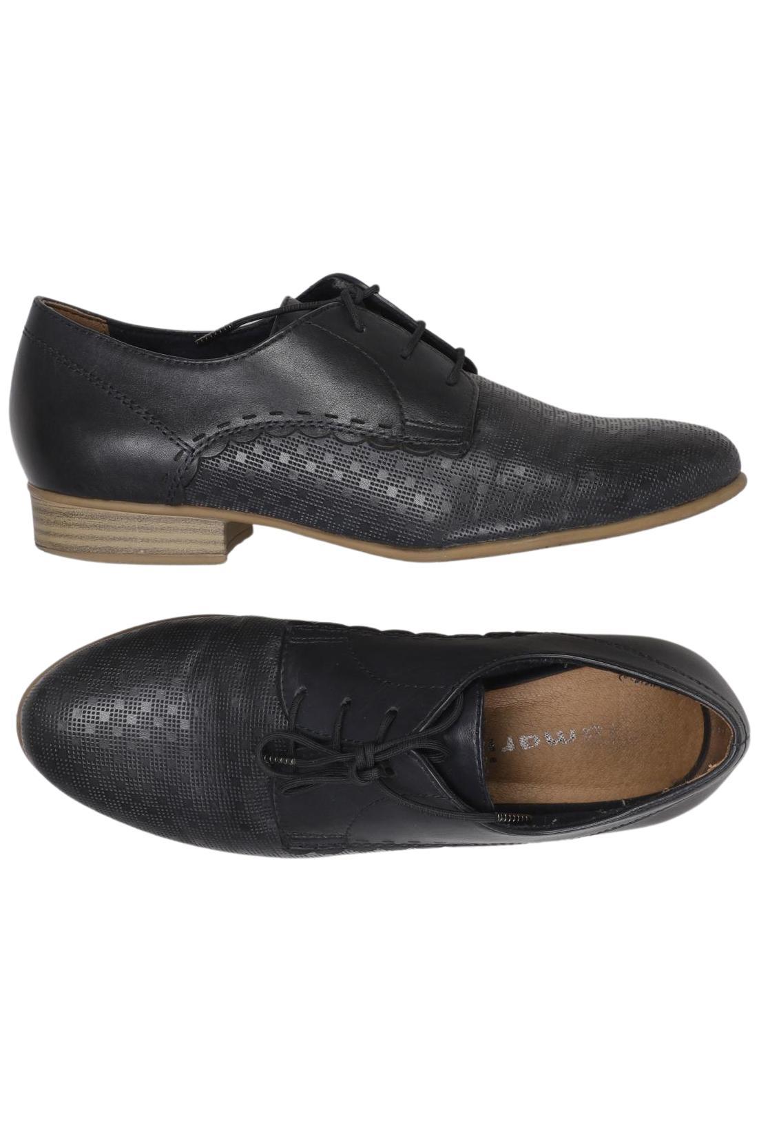 

Tamaris Damen Halbschuh, schwarz, Gr. 37