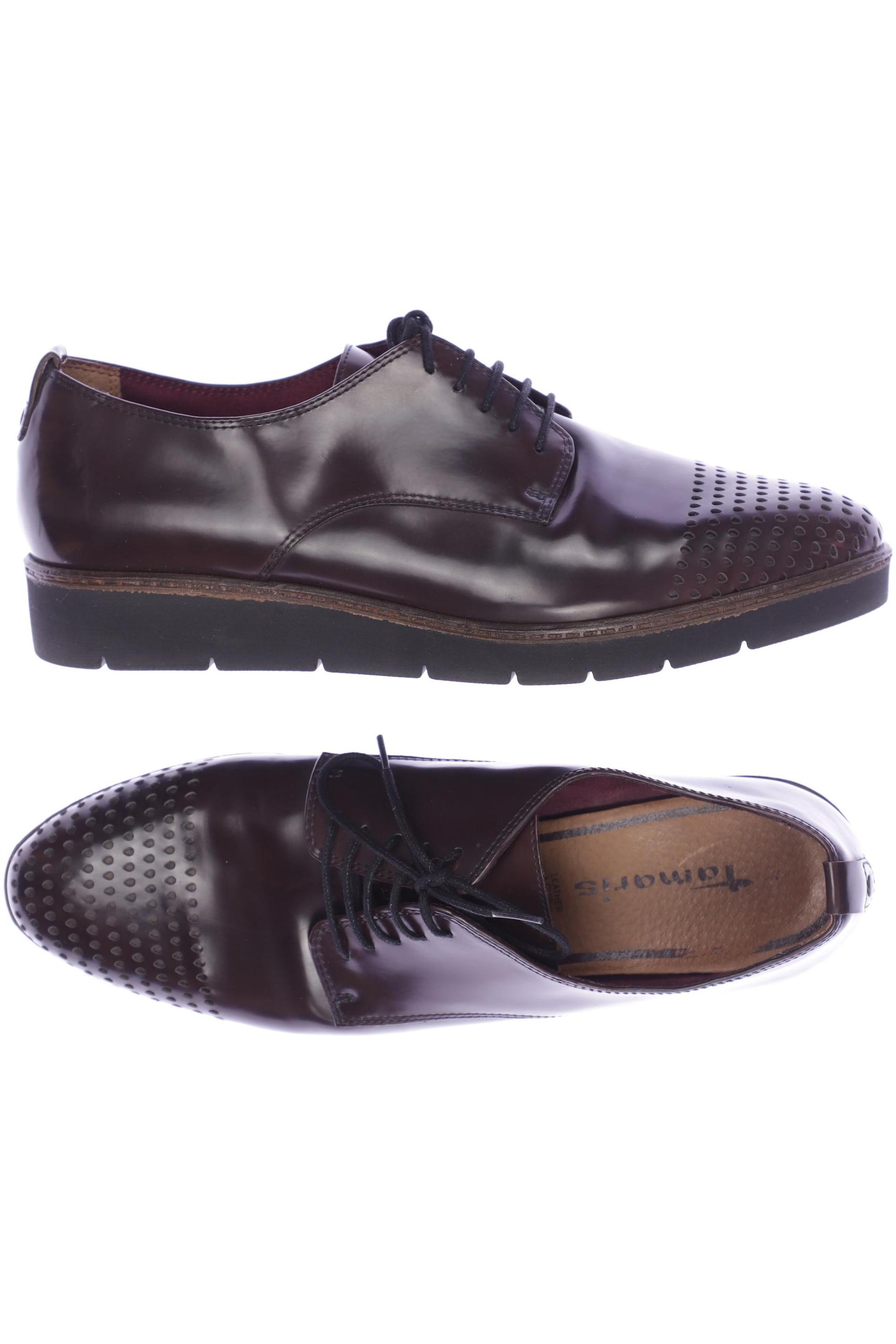 

Tamaris Damen Halbschuh, bordeaux, Gr. 41