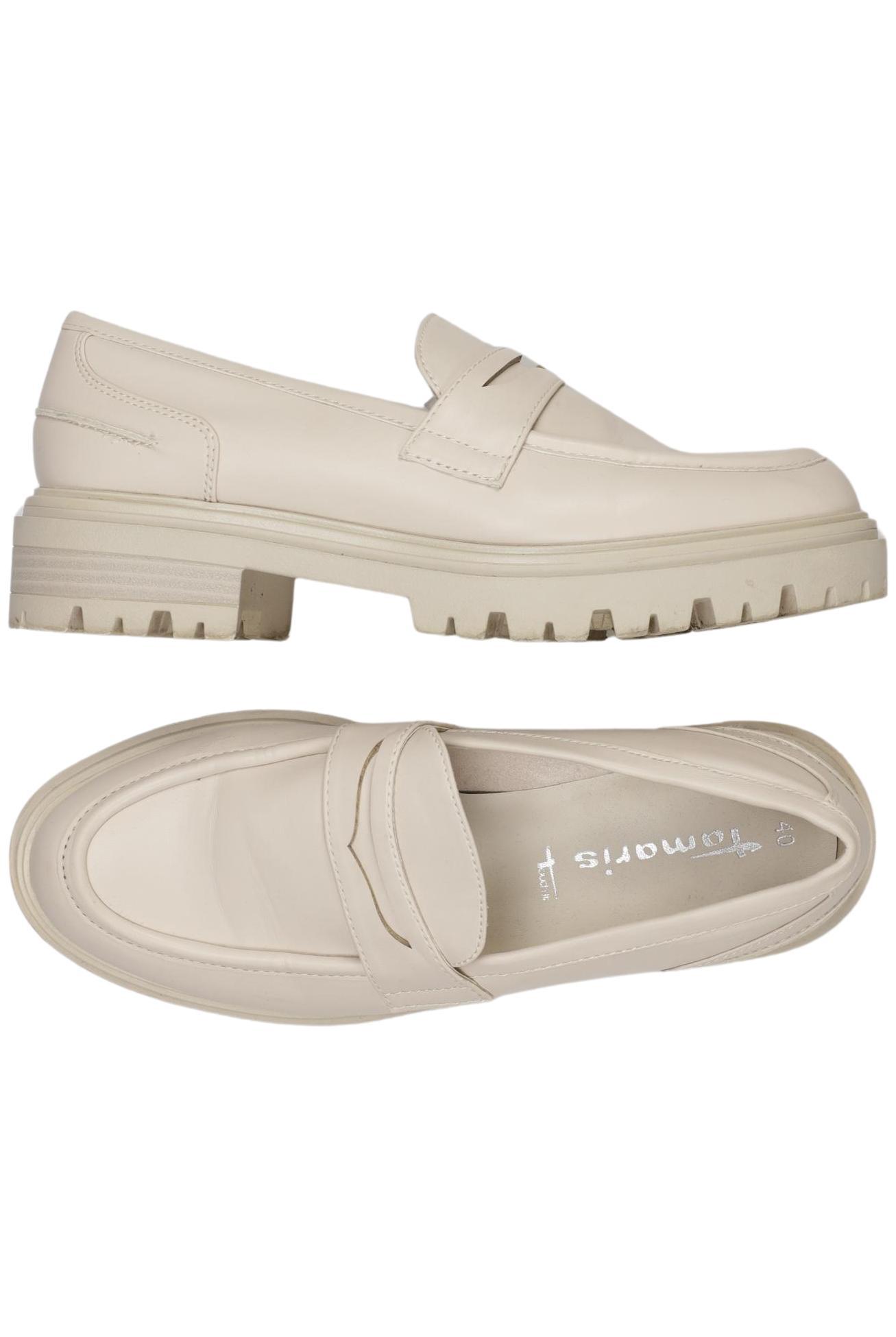 

Tamaris Damen Halbschuh, beige, Gr. 40