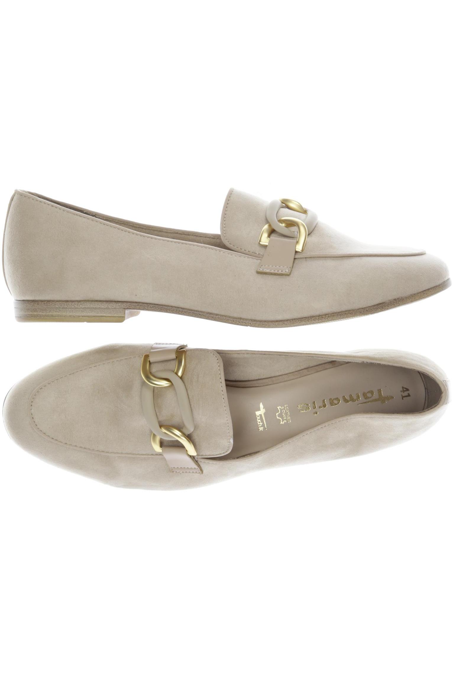 

Tamaris Damen Halbschuh, cremeweiß, Gr. 41
