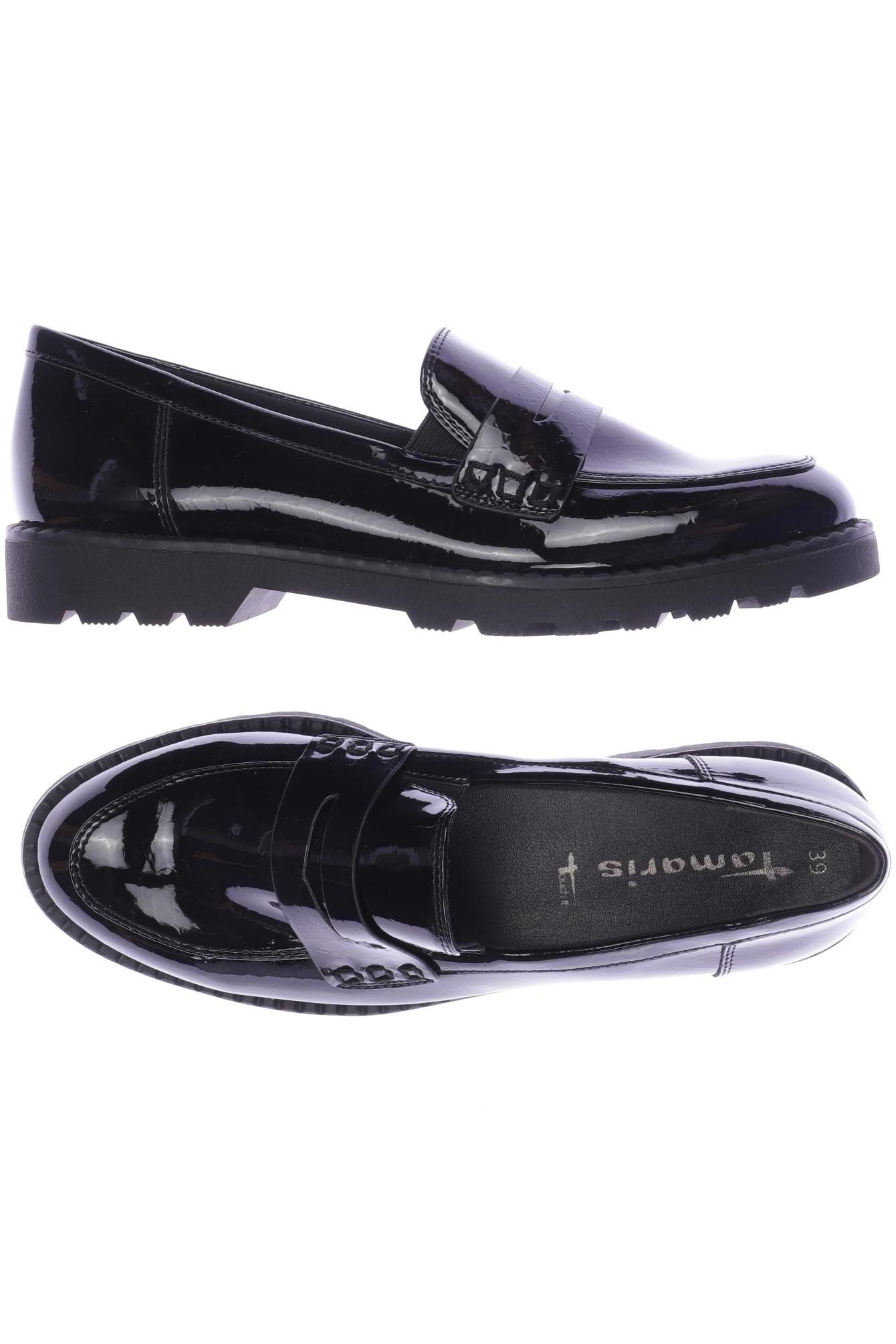 

Tamaris Damen Halbschuh, schwarz, Gr. 39