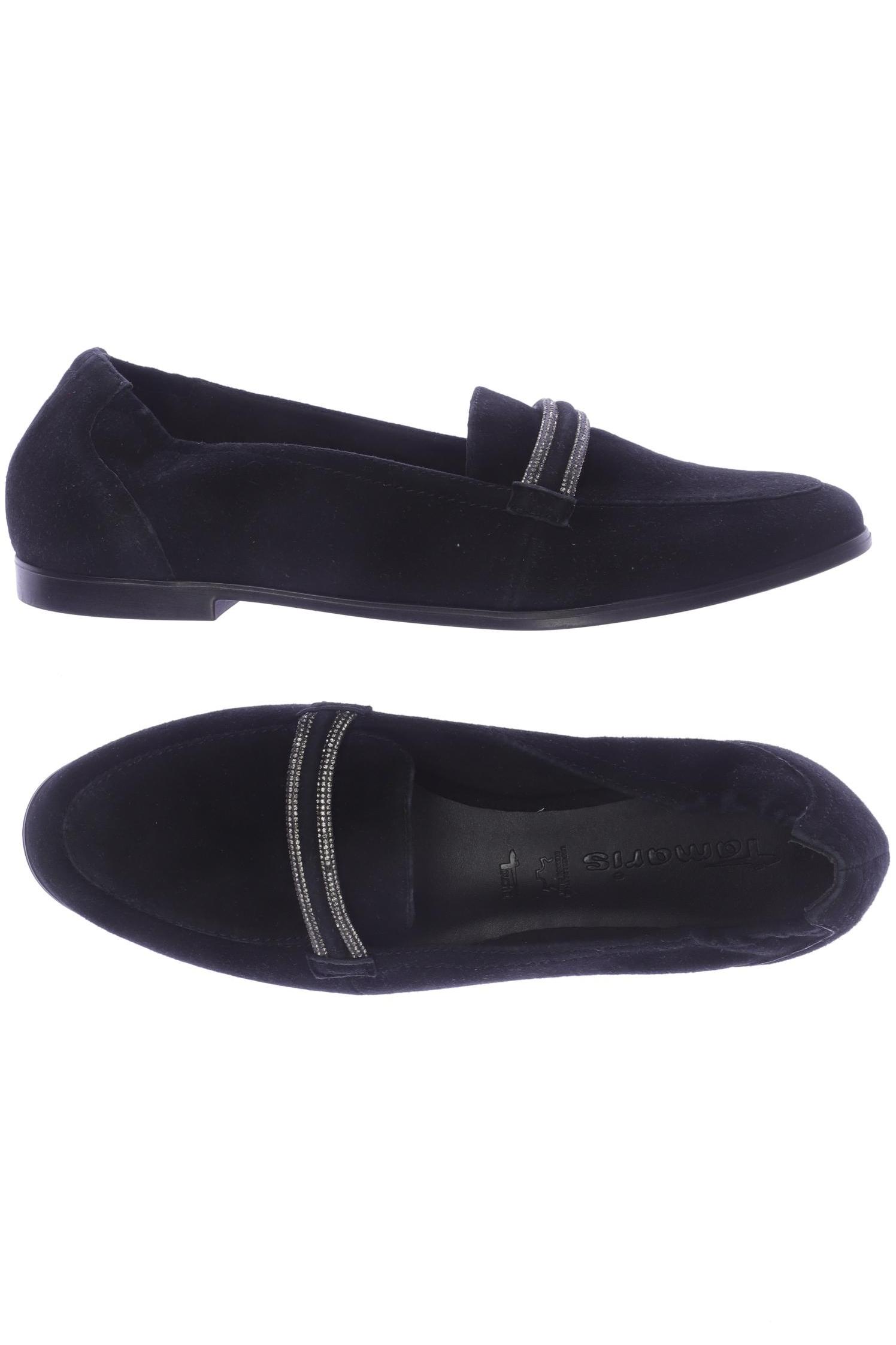 

Tamaris Damen Halbschuh, schwarz, Gr. 39