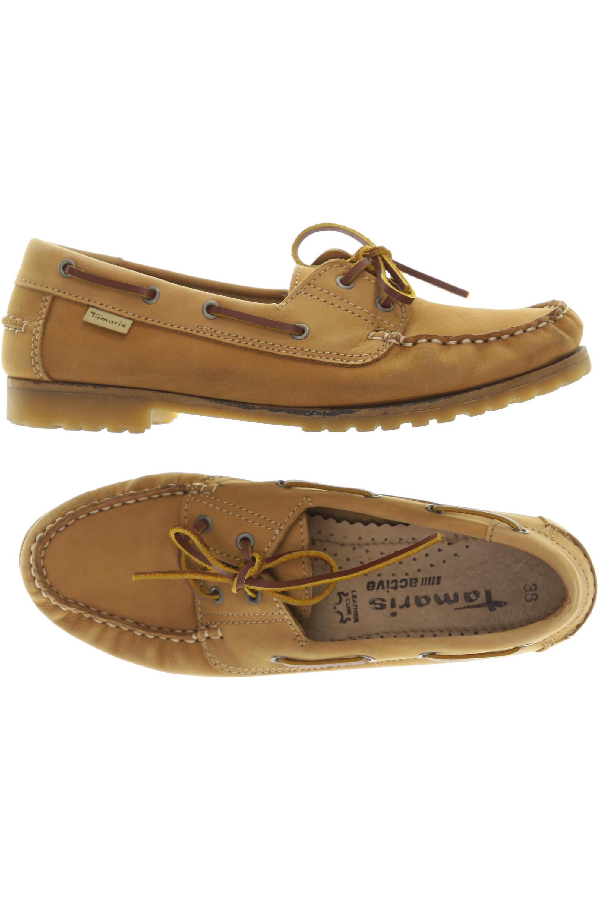 

Tamaris Damen Halbschuh, orange, Gr. 38