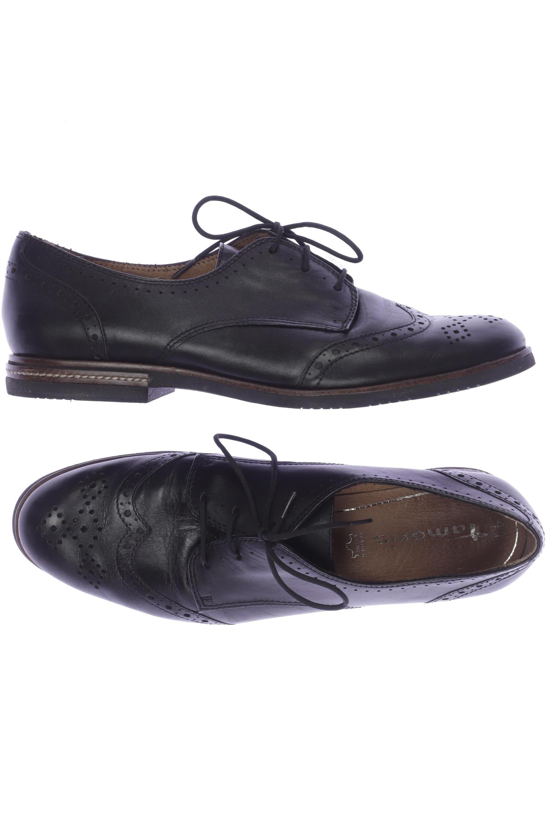 

Tamaris Damen Halbschuh, schwarz, Gr. 41