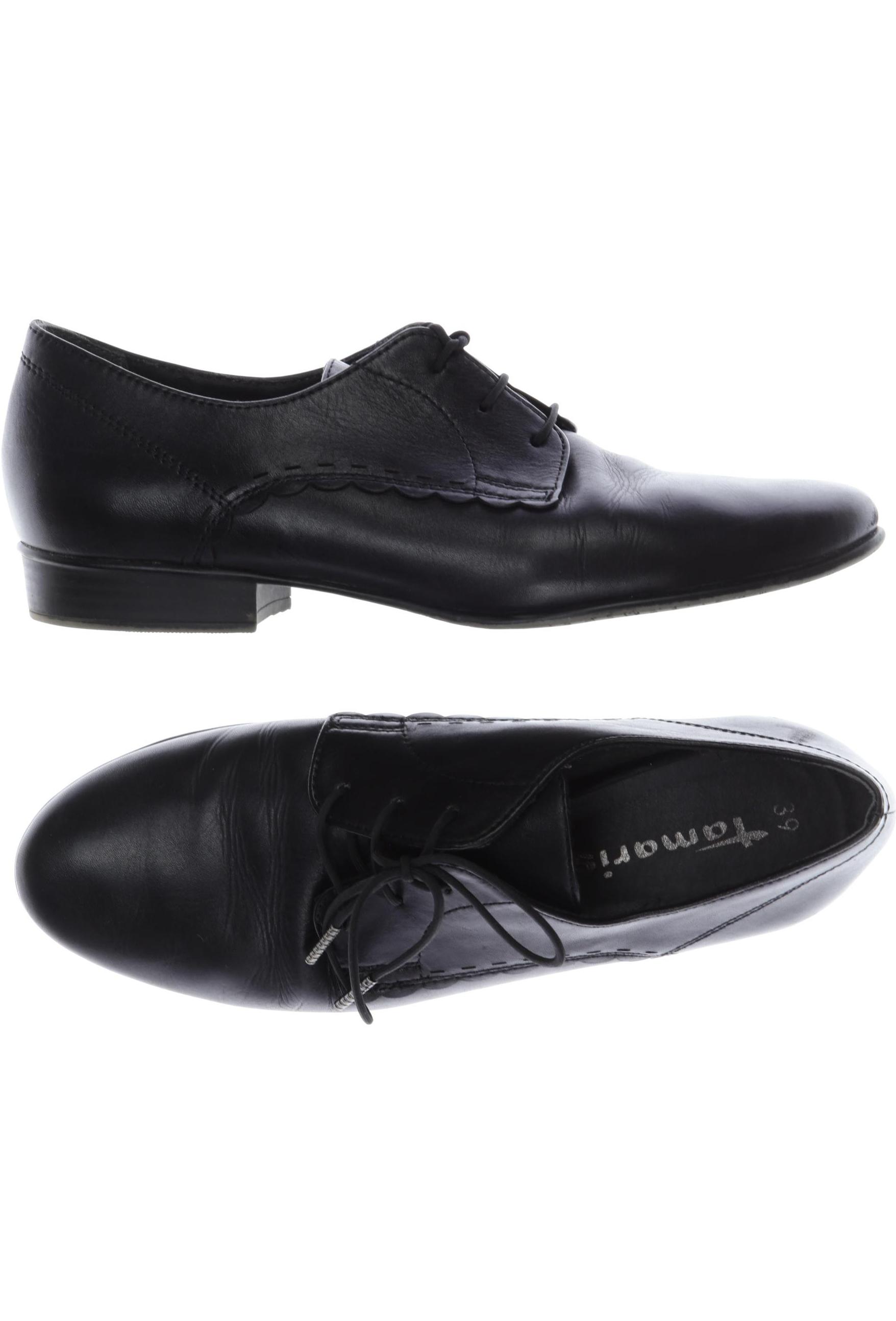 

Tamaris Damen Halbschuh, schwarz, Gr. 39