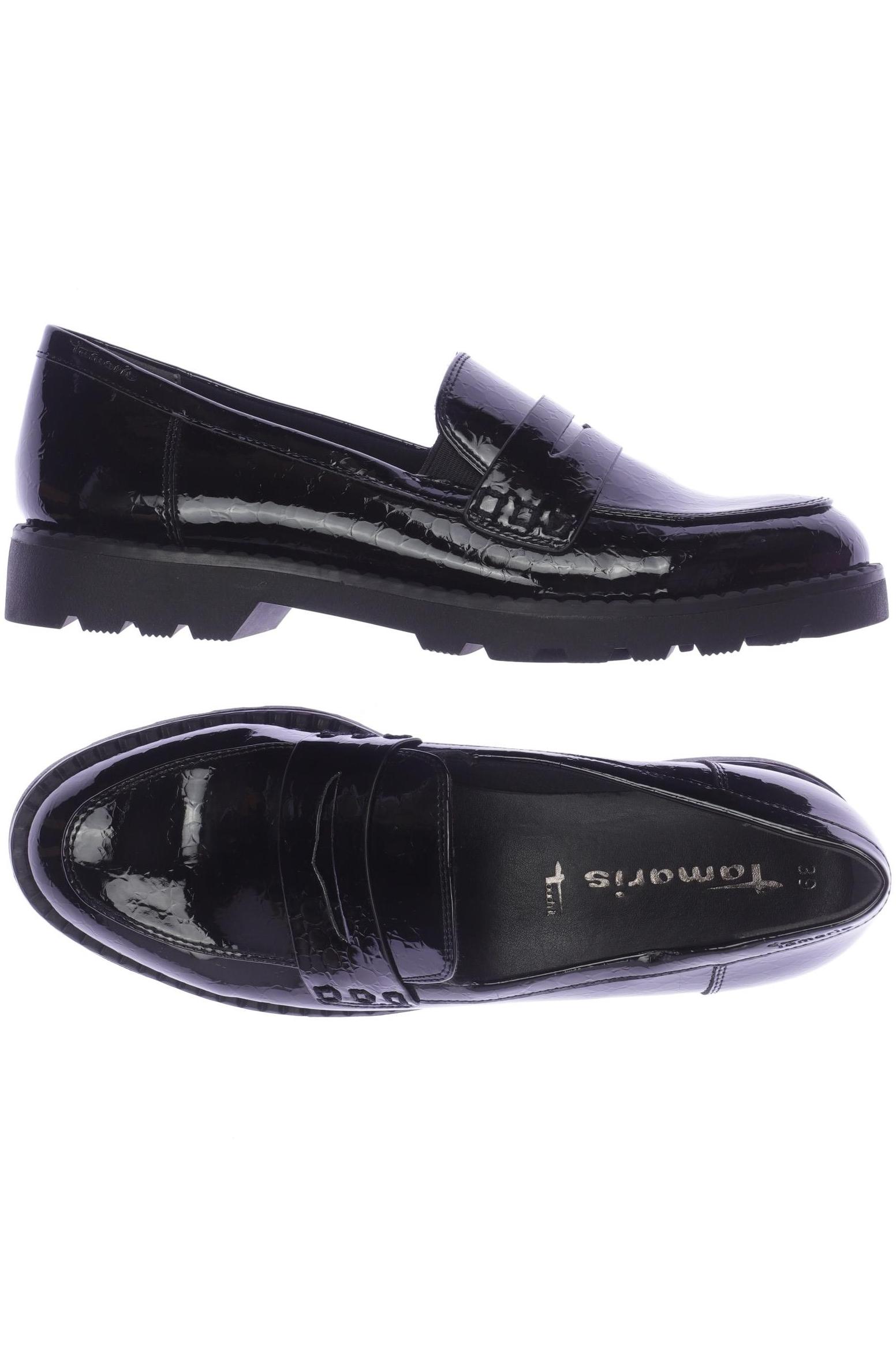 

Tamaris Damen Halbschuh, schwarz, Gr. 39