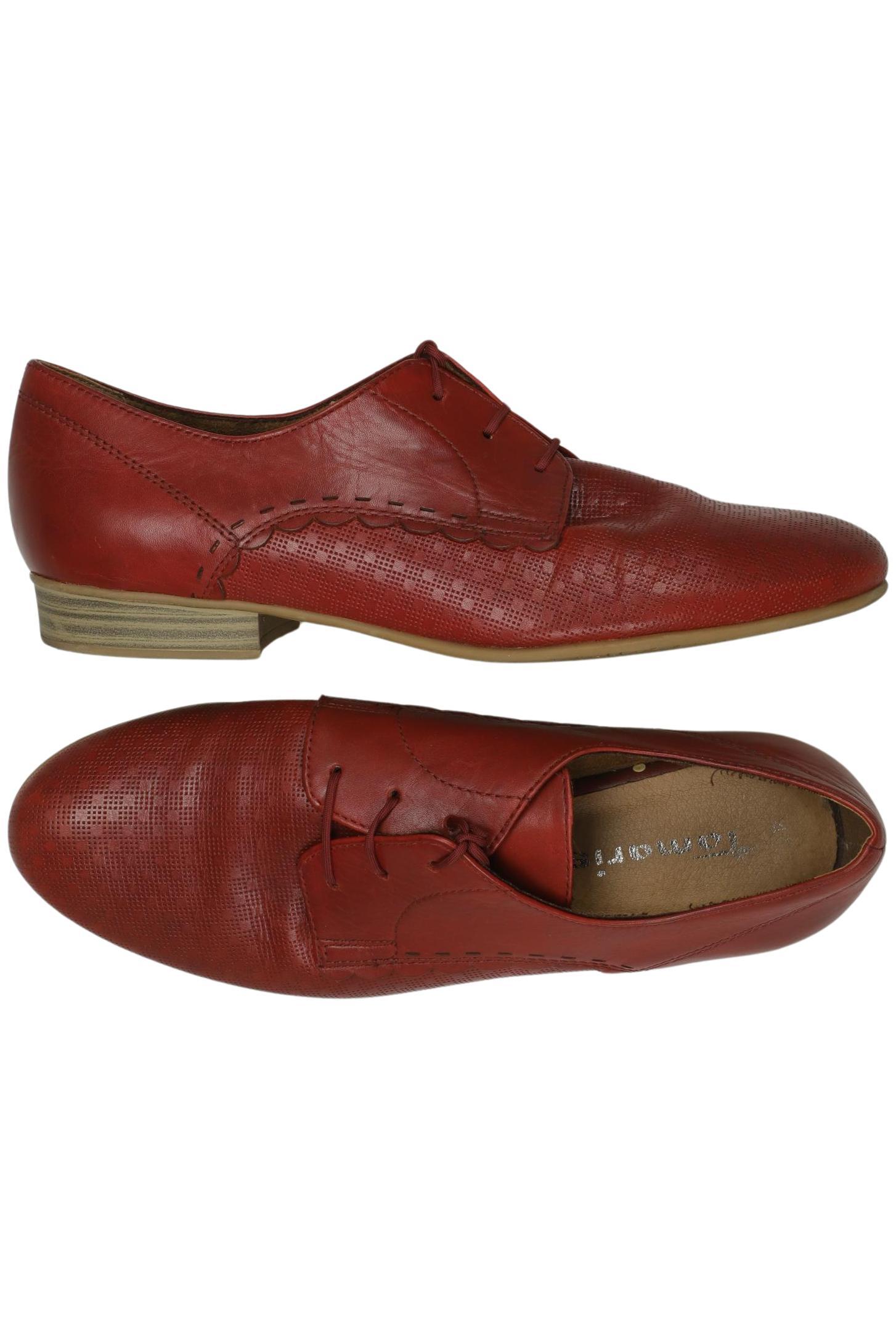 

Tamaris Damen Halbschuh, rot, Gr. 40
