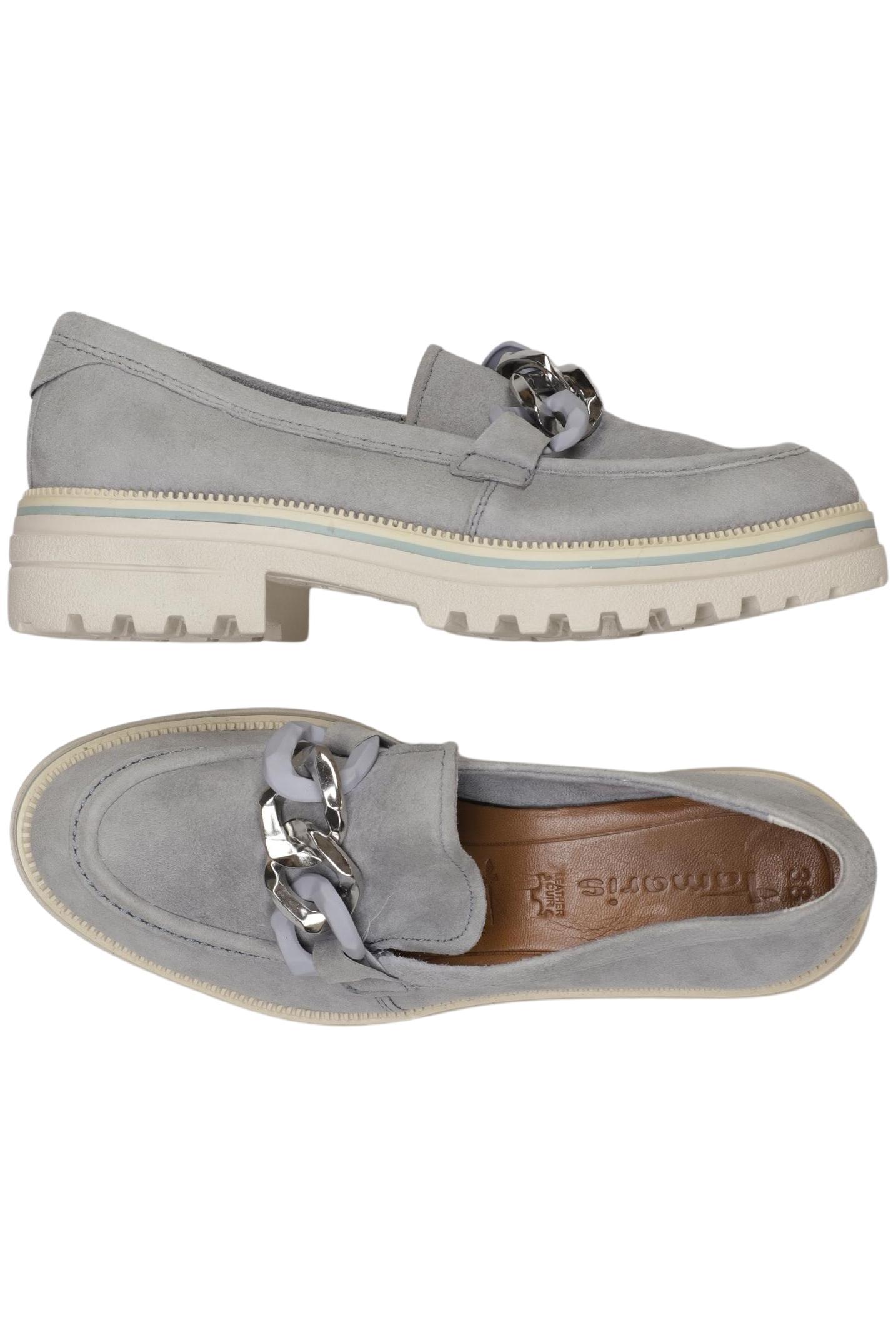 

Tamaris Damen Halbschuh, hellblau, Gr. 38