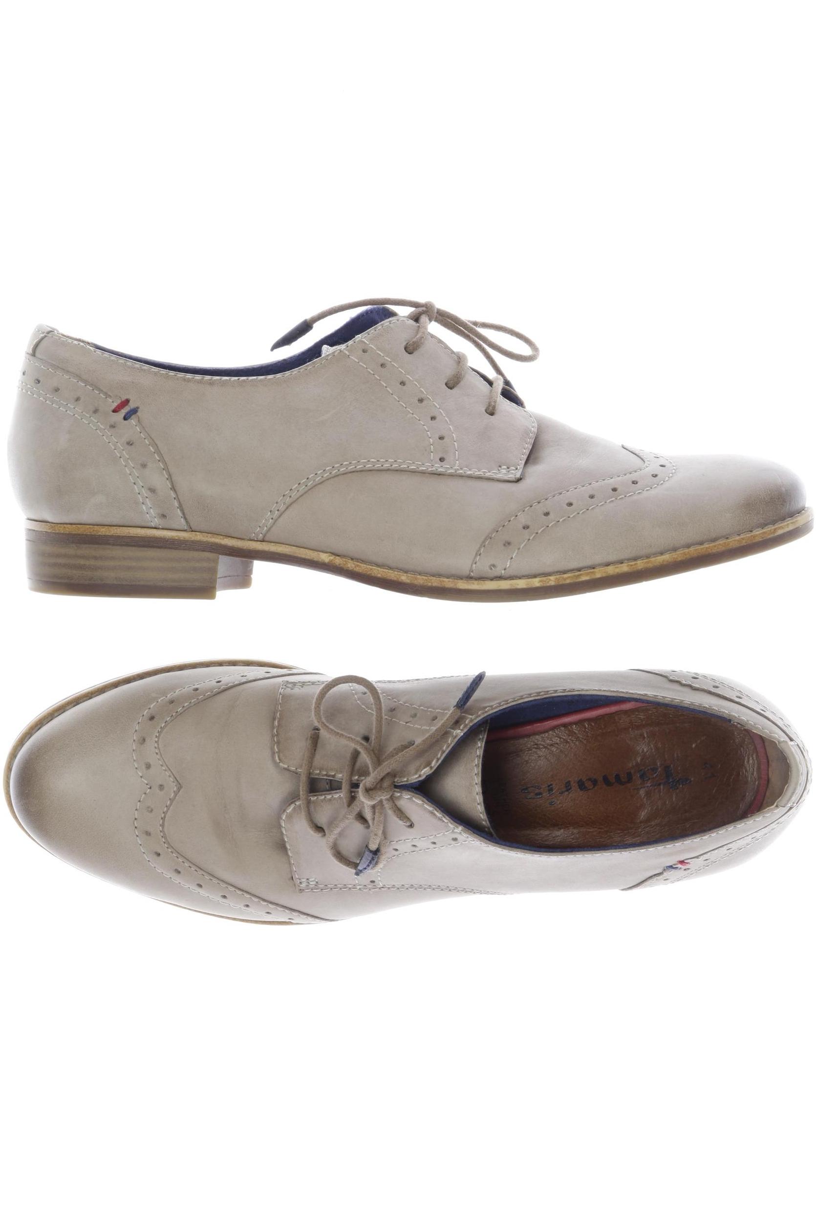 

Tamaris Damen Halbschuh, beige, Gr. 41