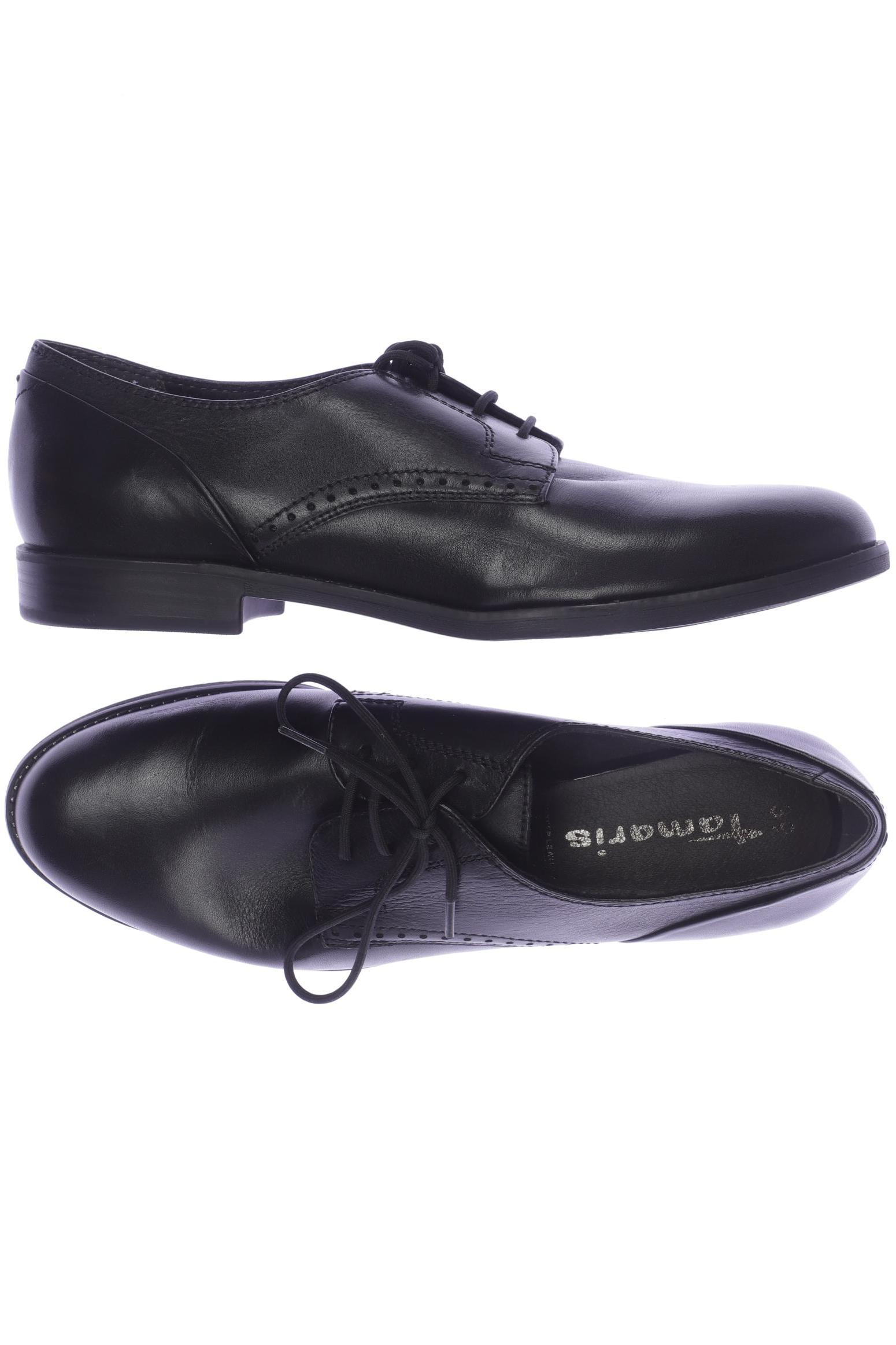 

Tamaris Damen Halbschuh, schwarz, Gr. 39