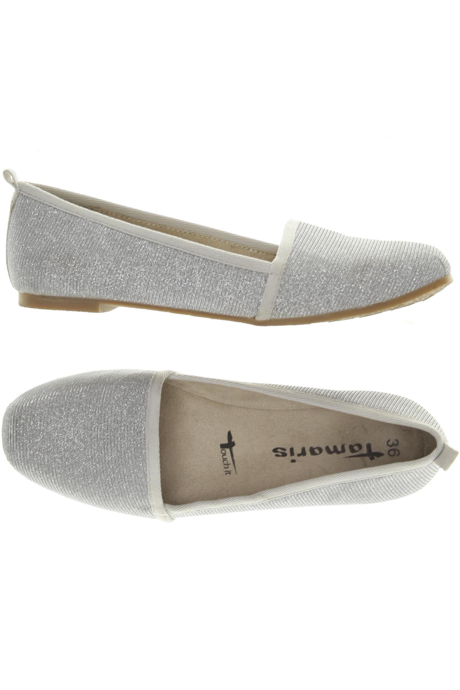 

Tamaris Damen Halbschuh, silber, Gr. 36