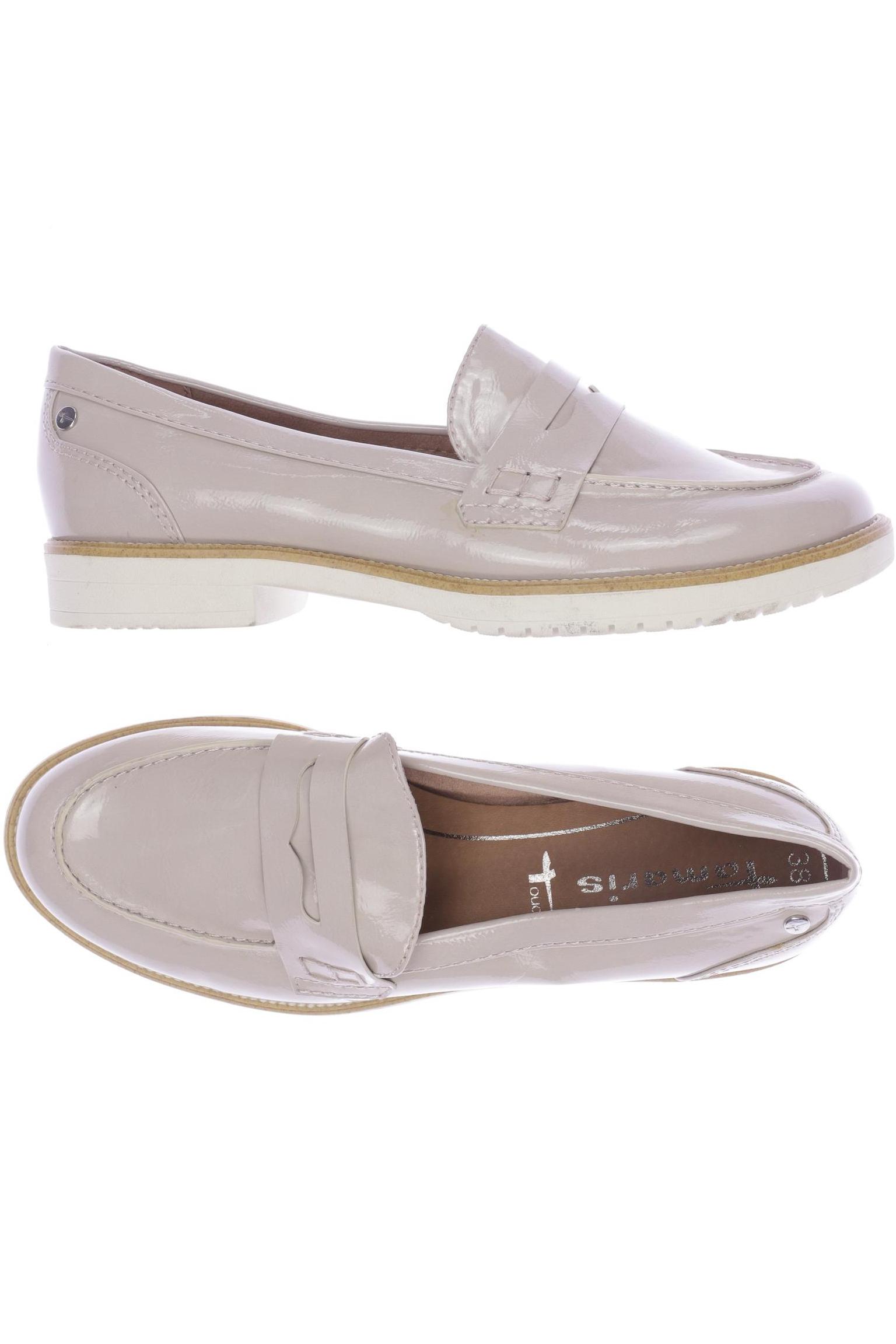 

Tamaris Damen Halbschuh, beige, Gr. 38