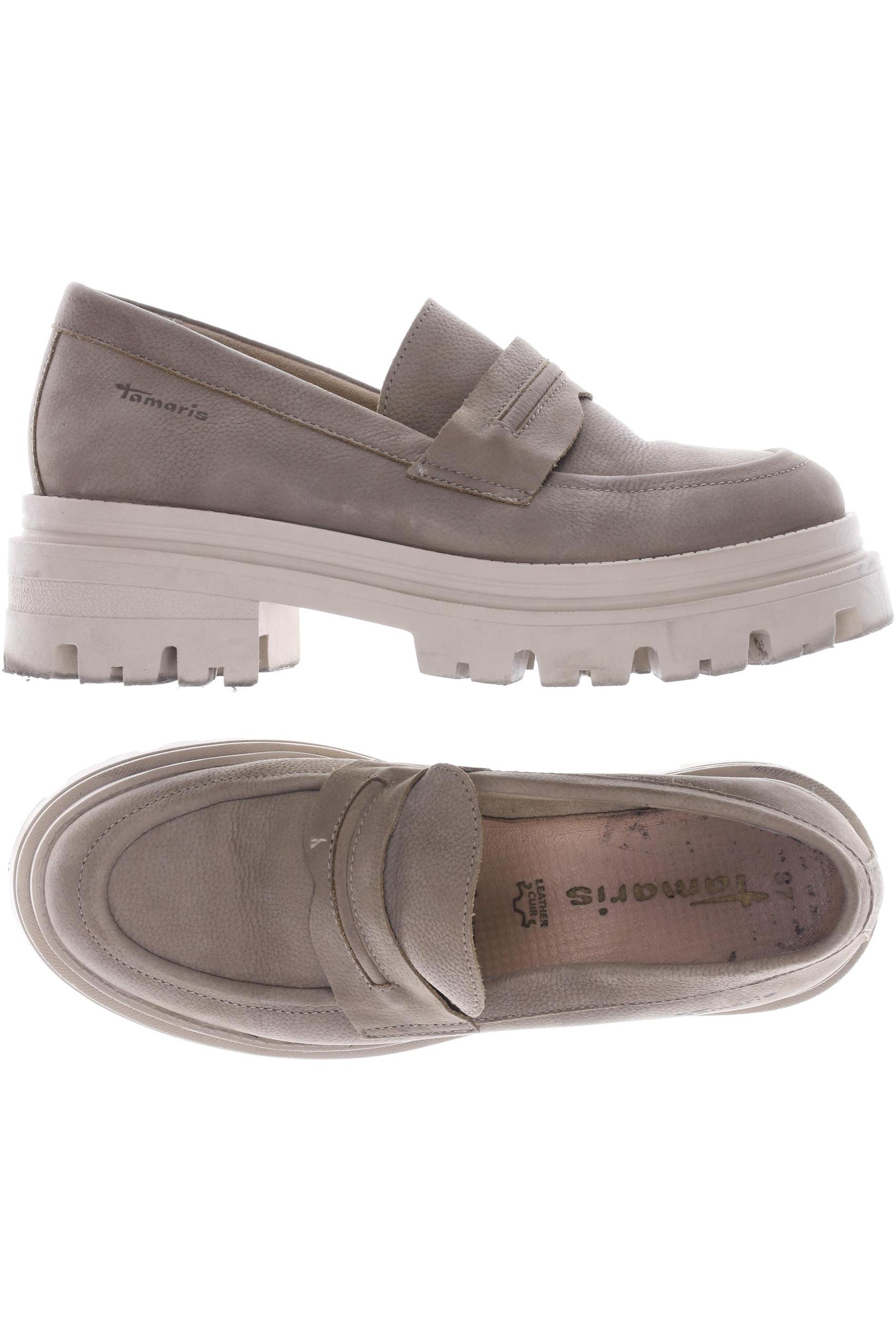 

Tamaris Damen Halbschuh, beige, Gr. 37