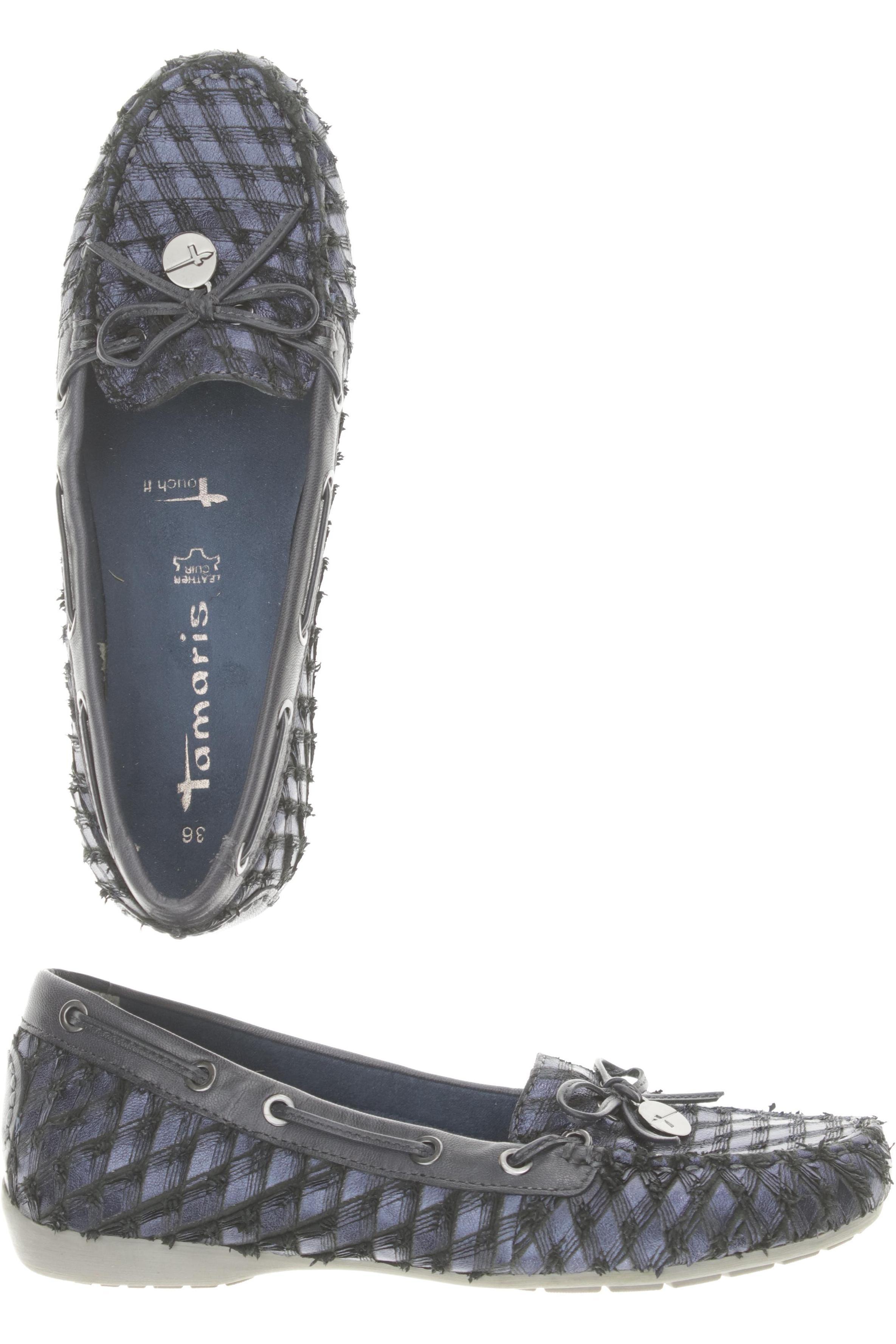 

Tamaris Damen Halbschuh, blau, Gr. 36