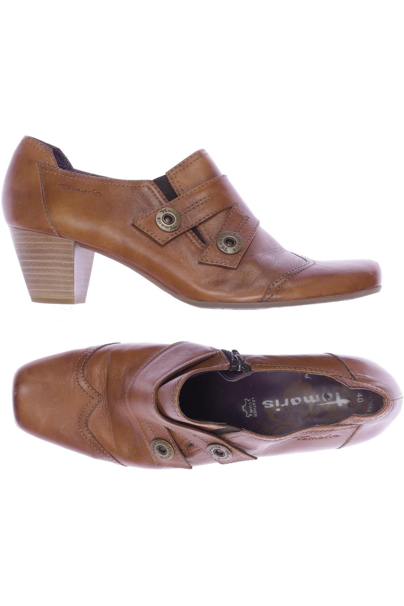 

Tamaris Damen Halbschuh, braun, Gr. 40
