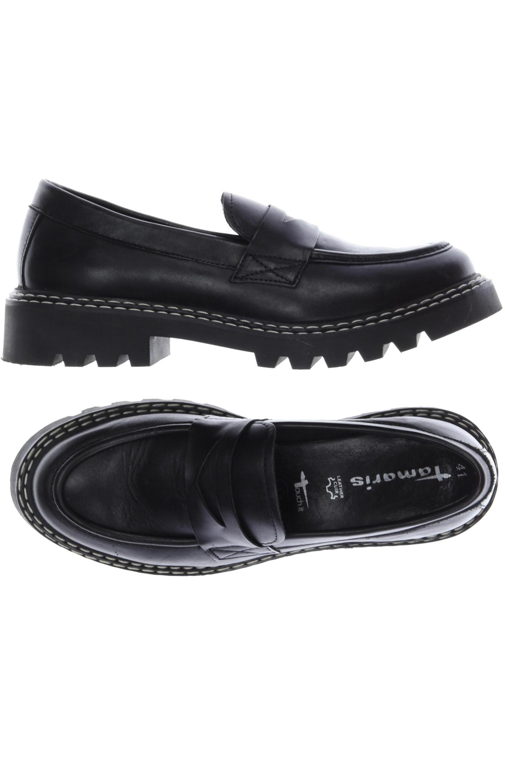 

Tamaris Damen Halbschuh, schwarz, Gr. 41