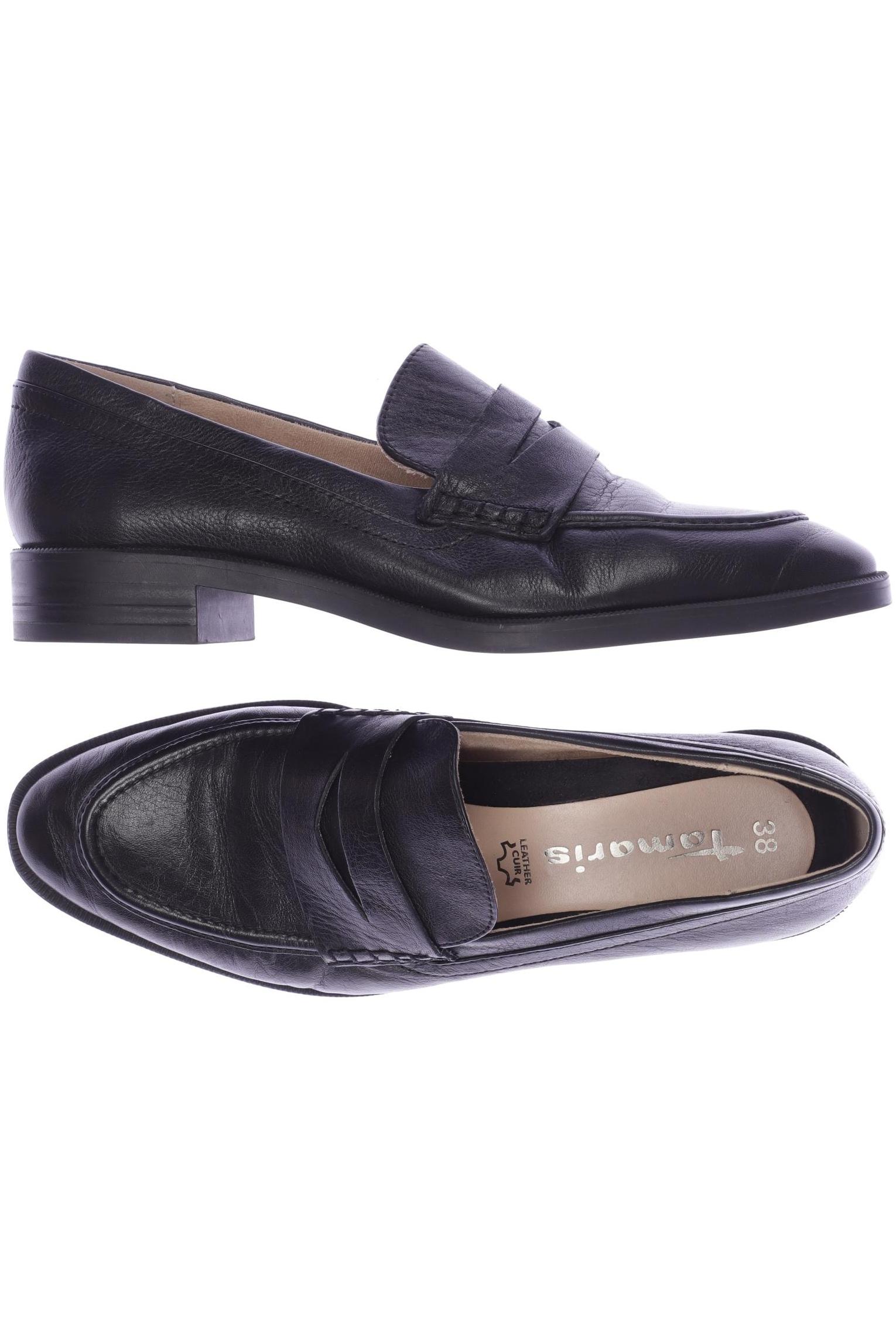 

Tamaris Damen Halbschuh, schwarz, Gr. 38