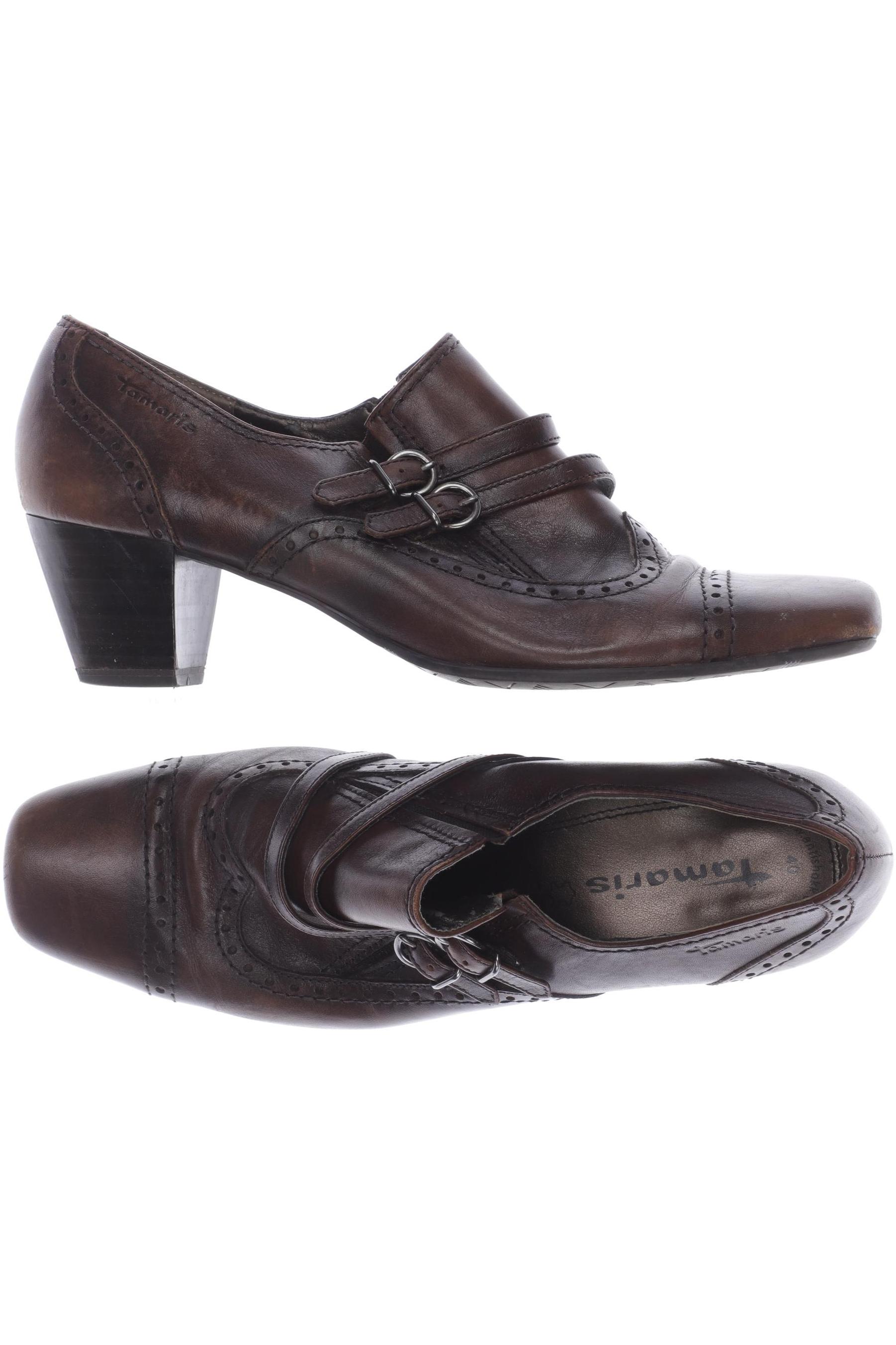 

Tamaris Damen Halbschuh, braun, Gr. 40
