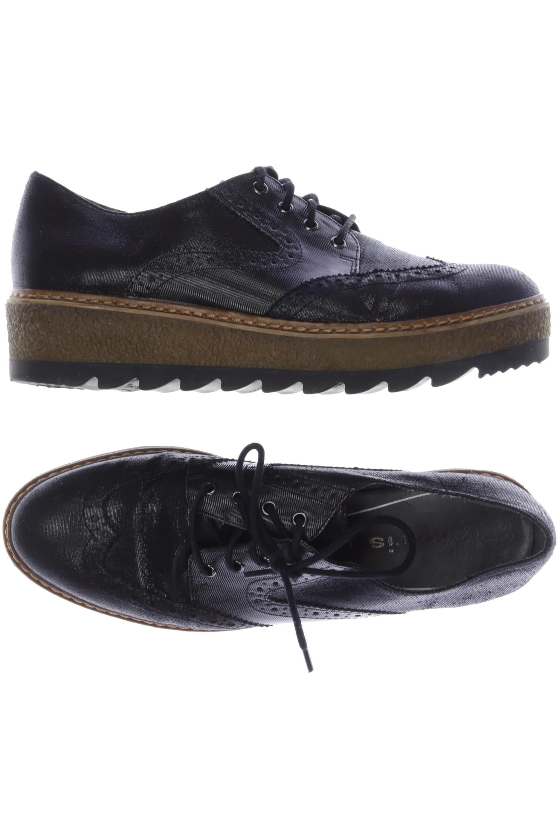 

Tamaris Damen Halbschuh, schwarz, Gr. 39
