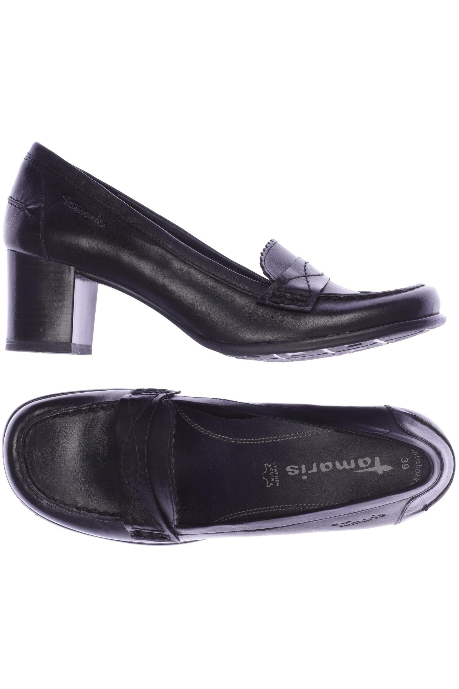 

Tamaris Damen Halbschuh, schwarz, Gr. 39