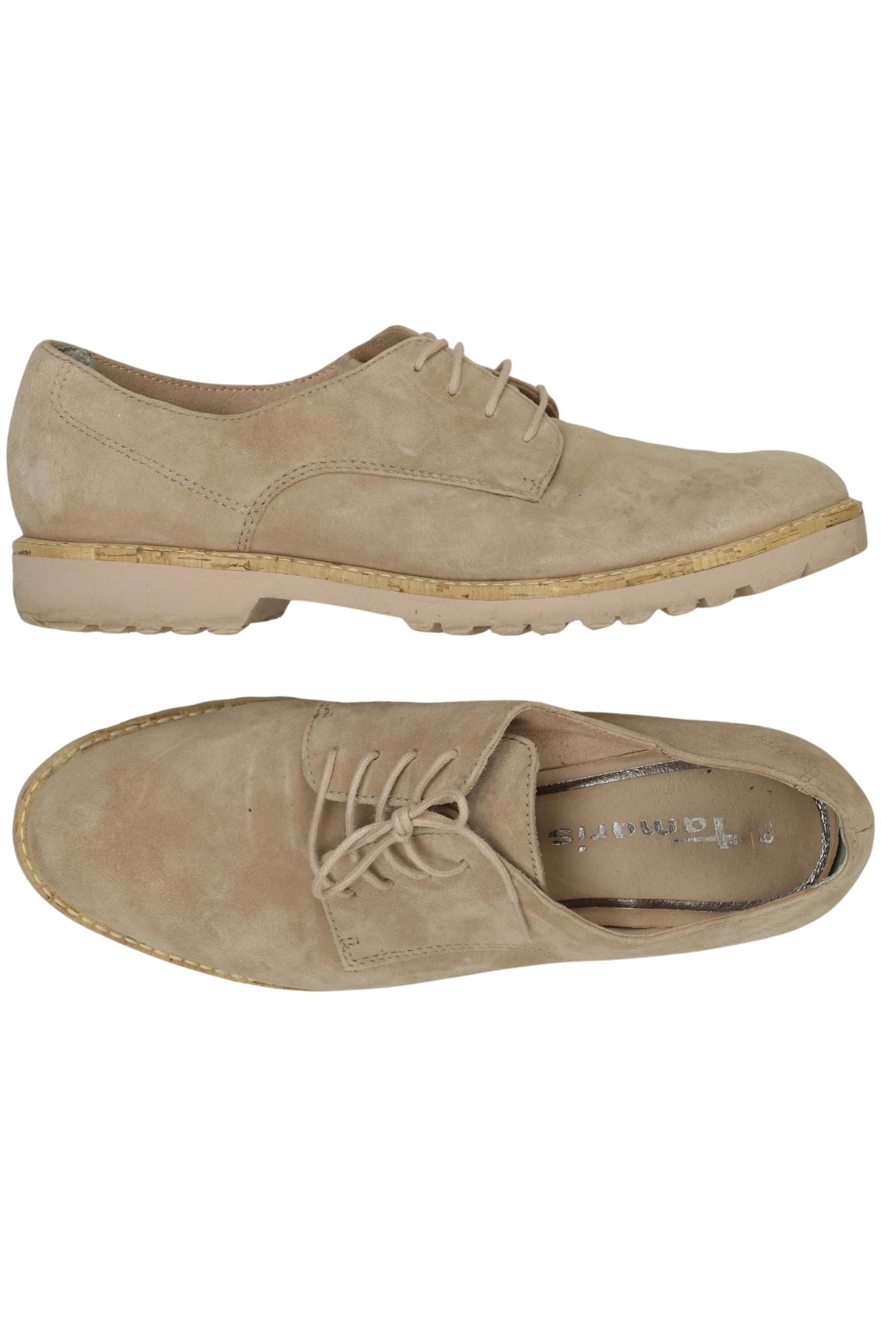 

Tamaris Damen Halbschuh, beige, Gr. 39