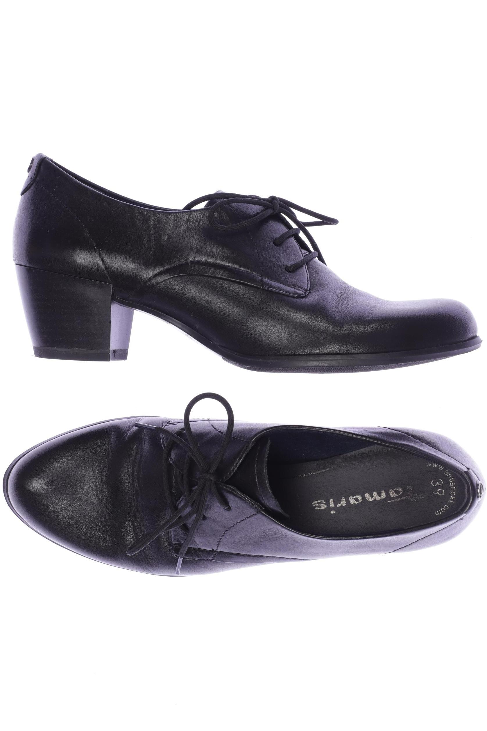 

Tamaris Damen Halbschuh, schwarz, Gr. 39