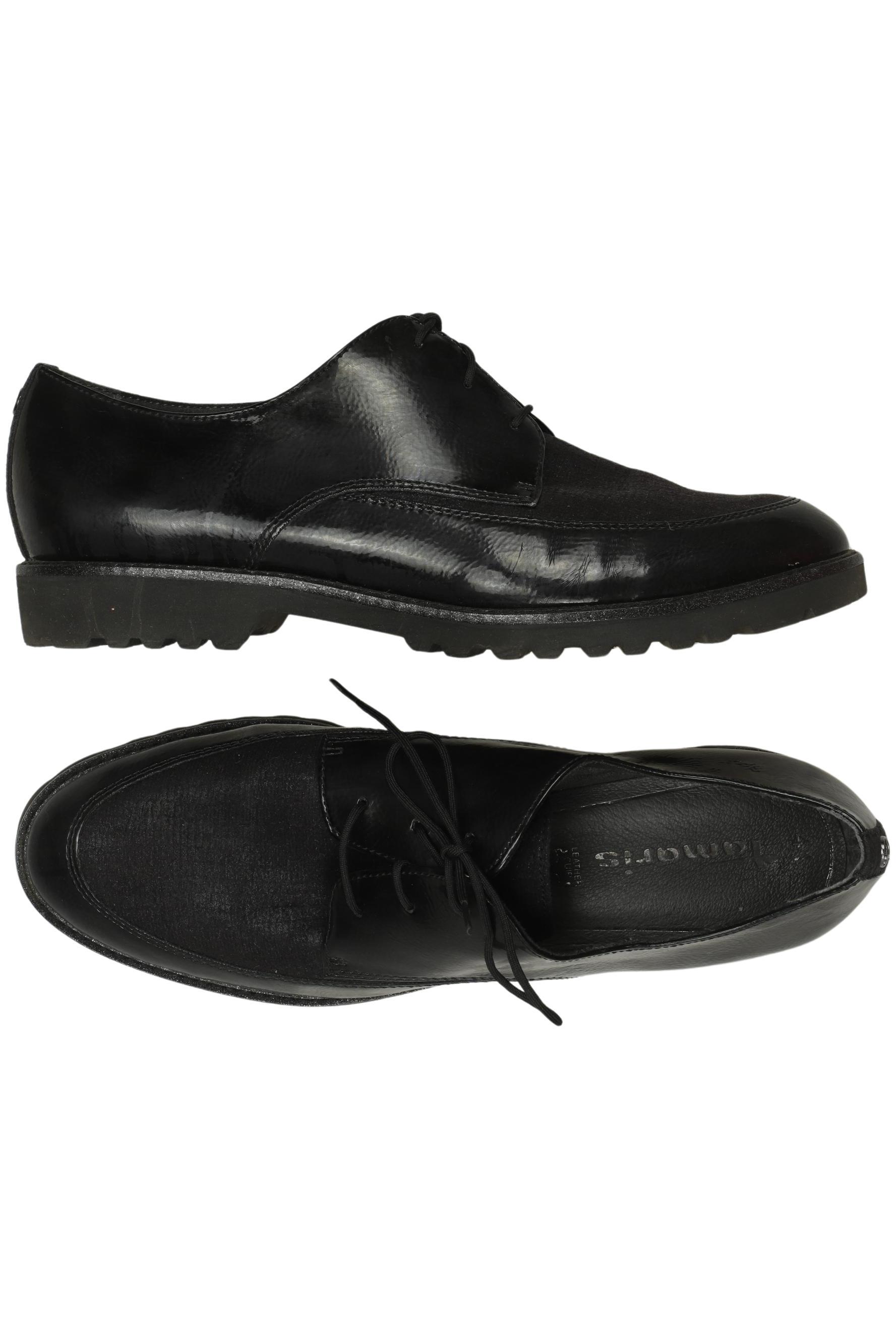 

Tamaris Damen Halbschuh, schwarz, Gr. 41