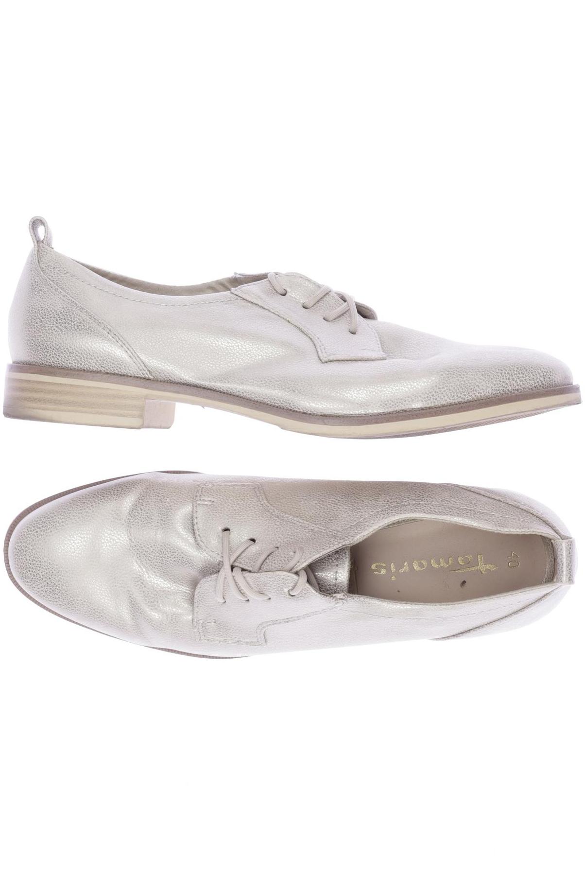 

Tamaris Damen Halbschuh, silber, Gr. 40