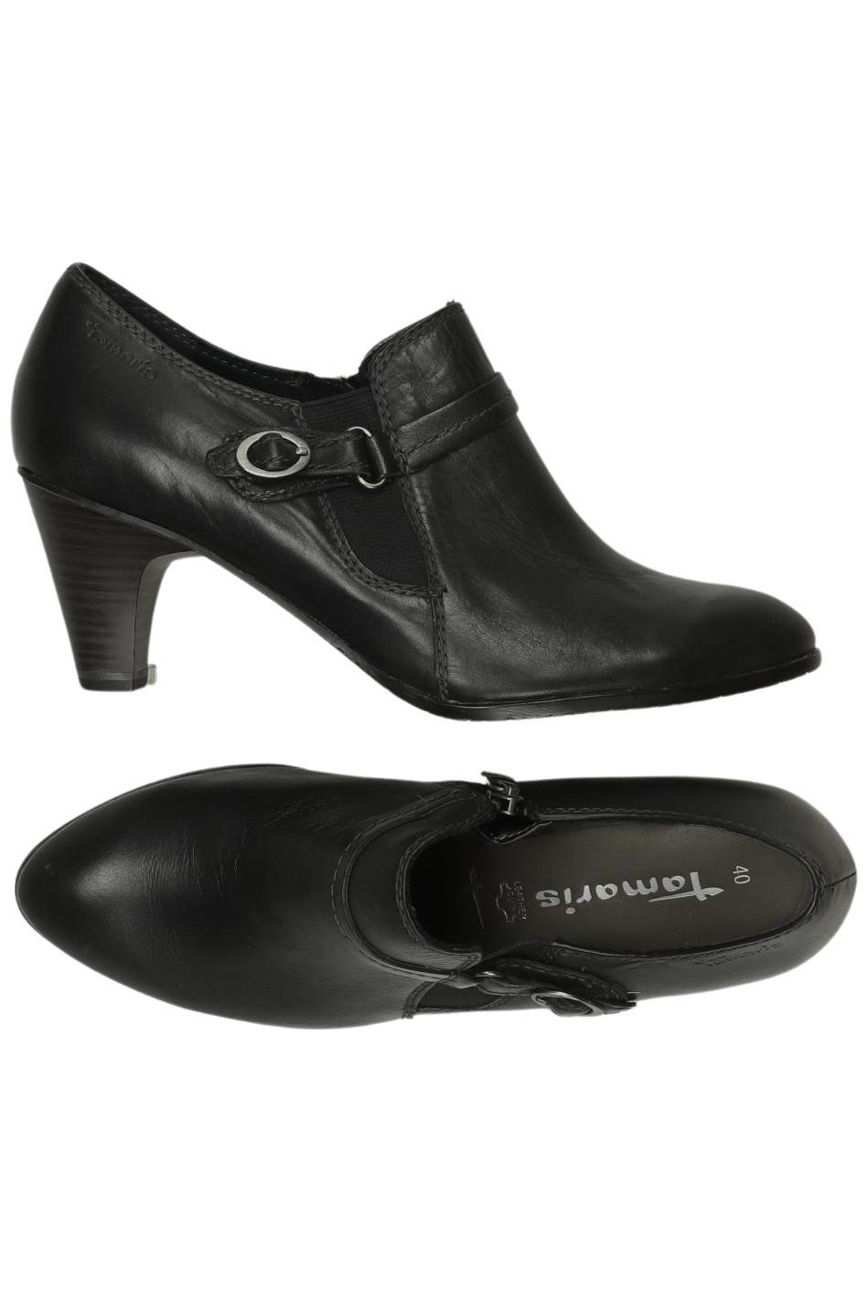 

Tamaris Damen Halbschuh, schwarz, Gr. 40