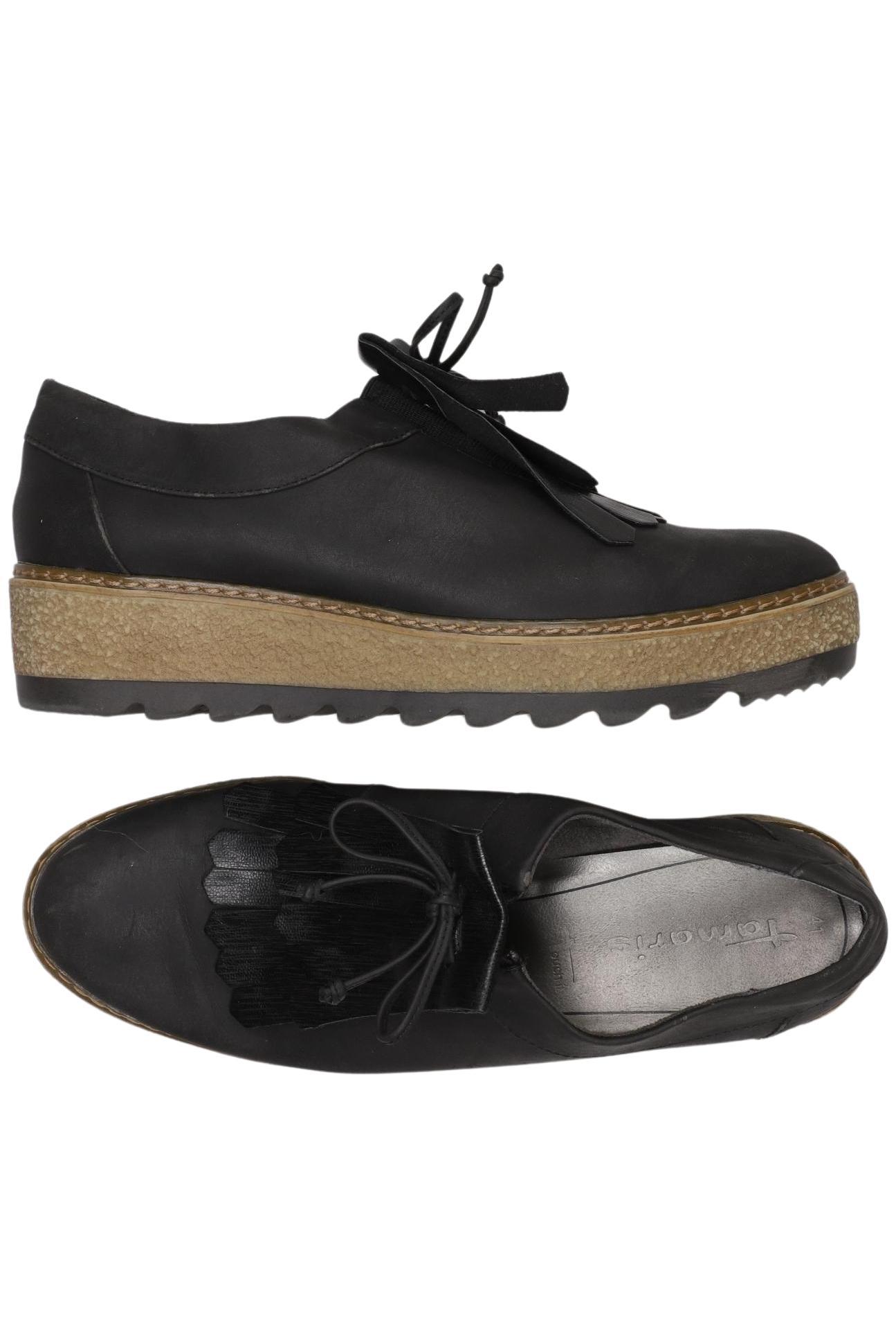 

Tamaris Damen Halbschuh, schwarz, Gr. 41