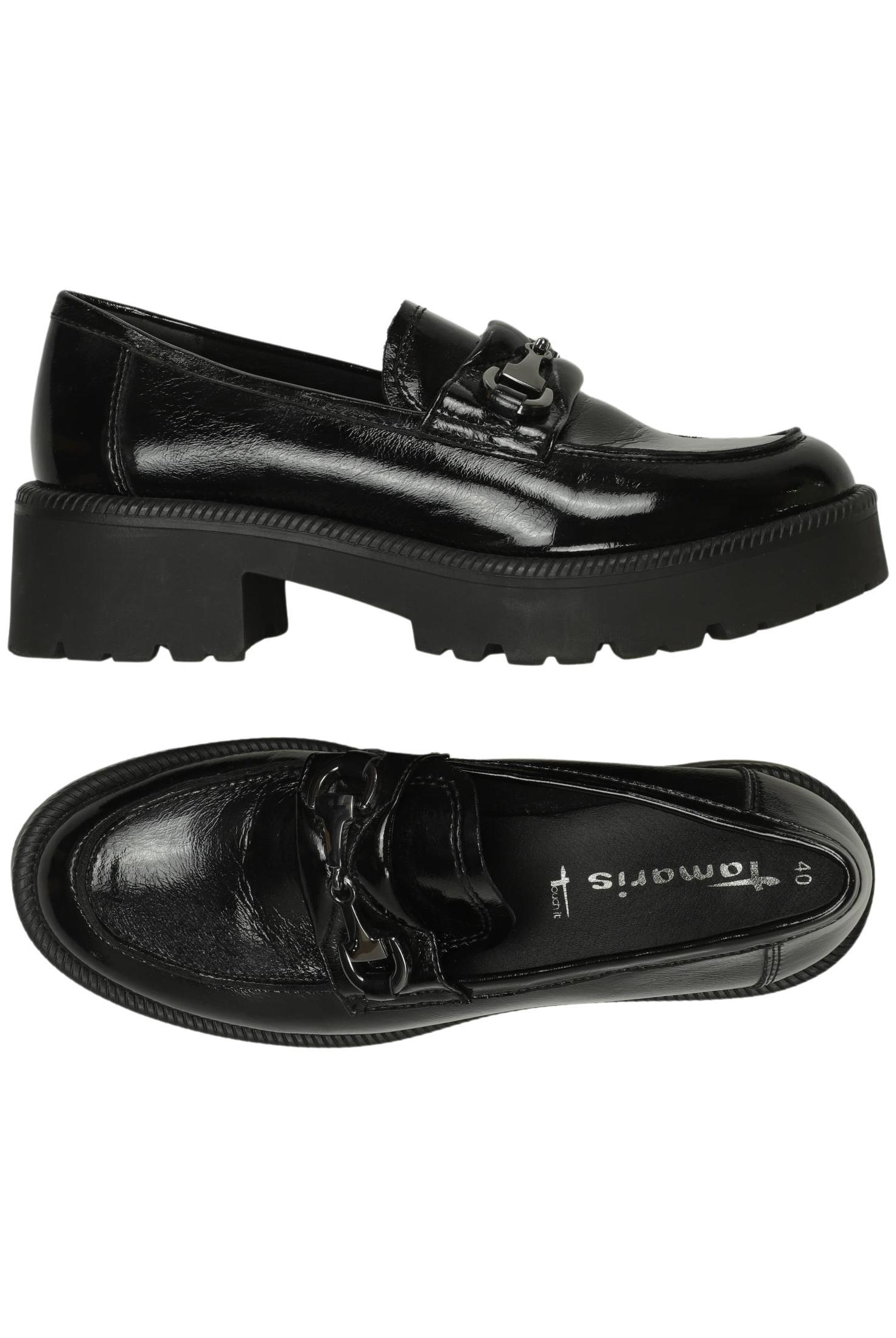 

Tamaris Damen Halbschuh, schwarz, Gr. 40