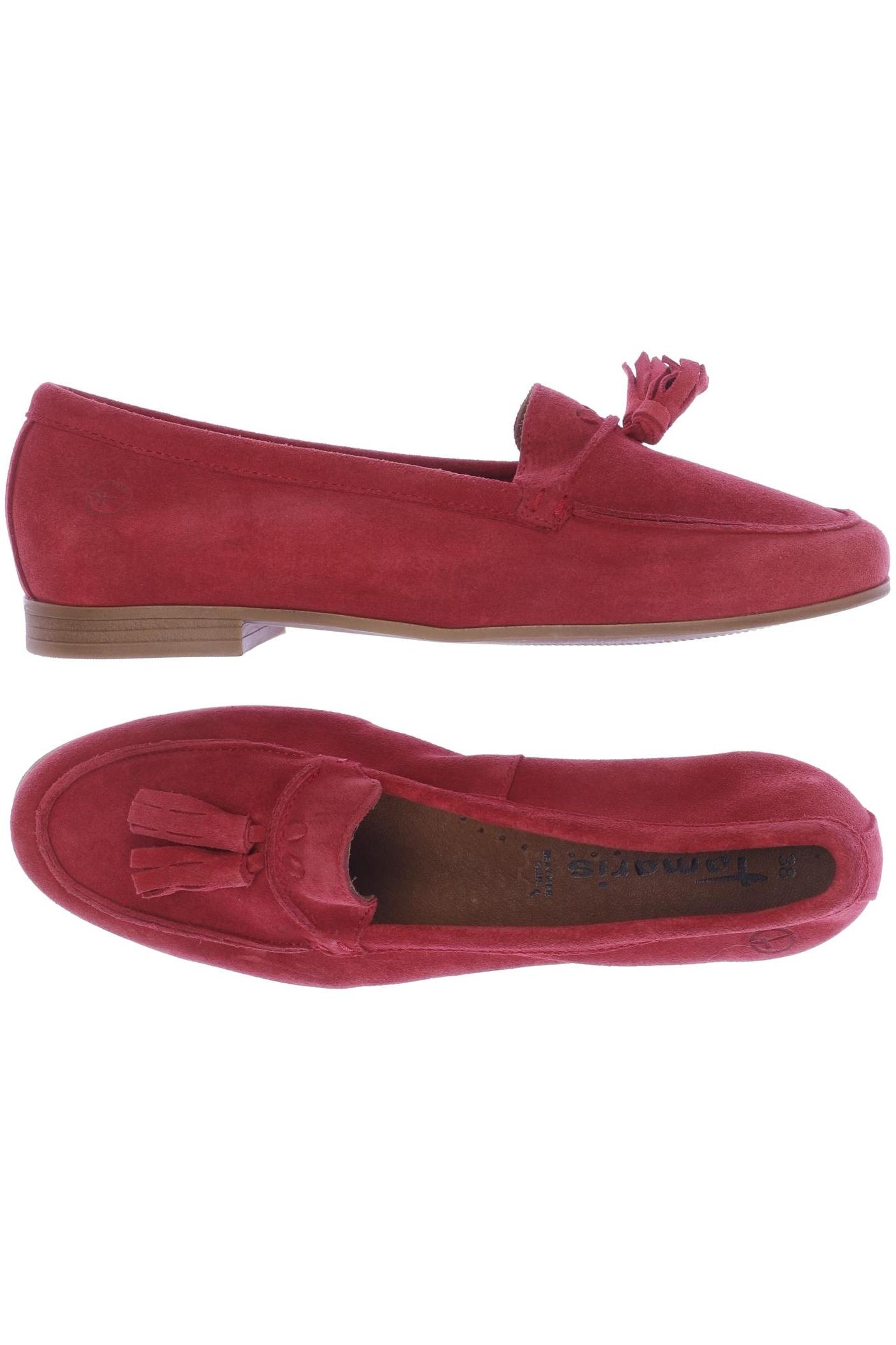 

Tamaris Damen Halbschuh, rot, Gr. 38